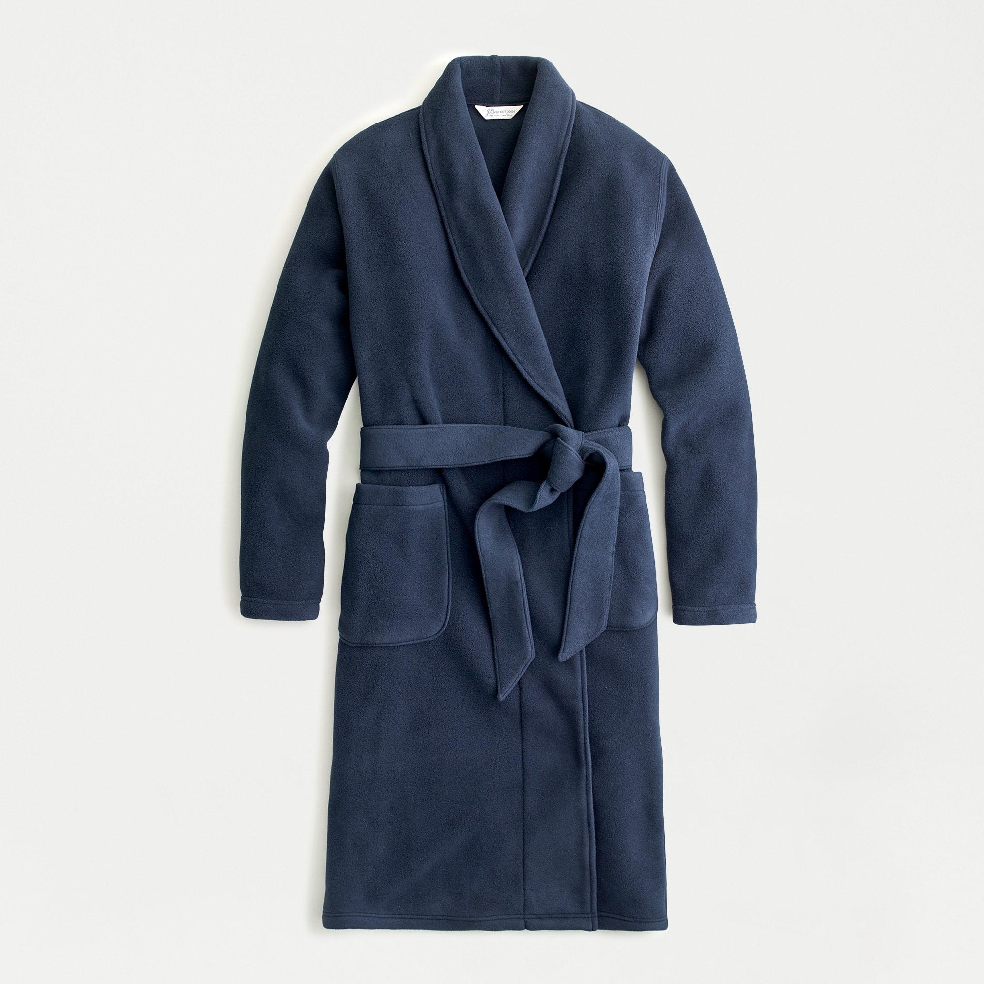 J.Crew Polartec® Fleece Robe in Blue for Men Lyst