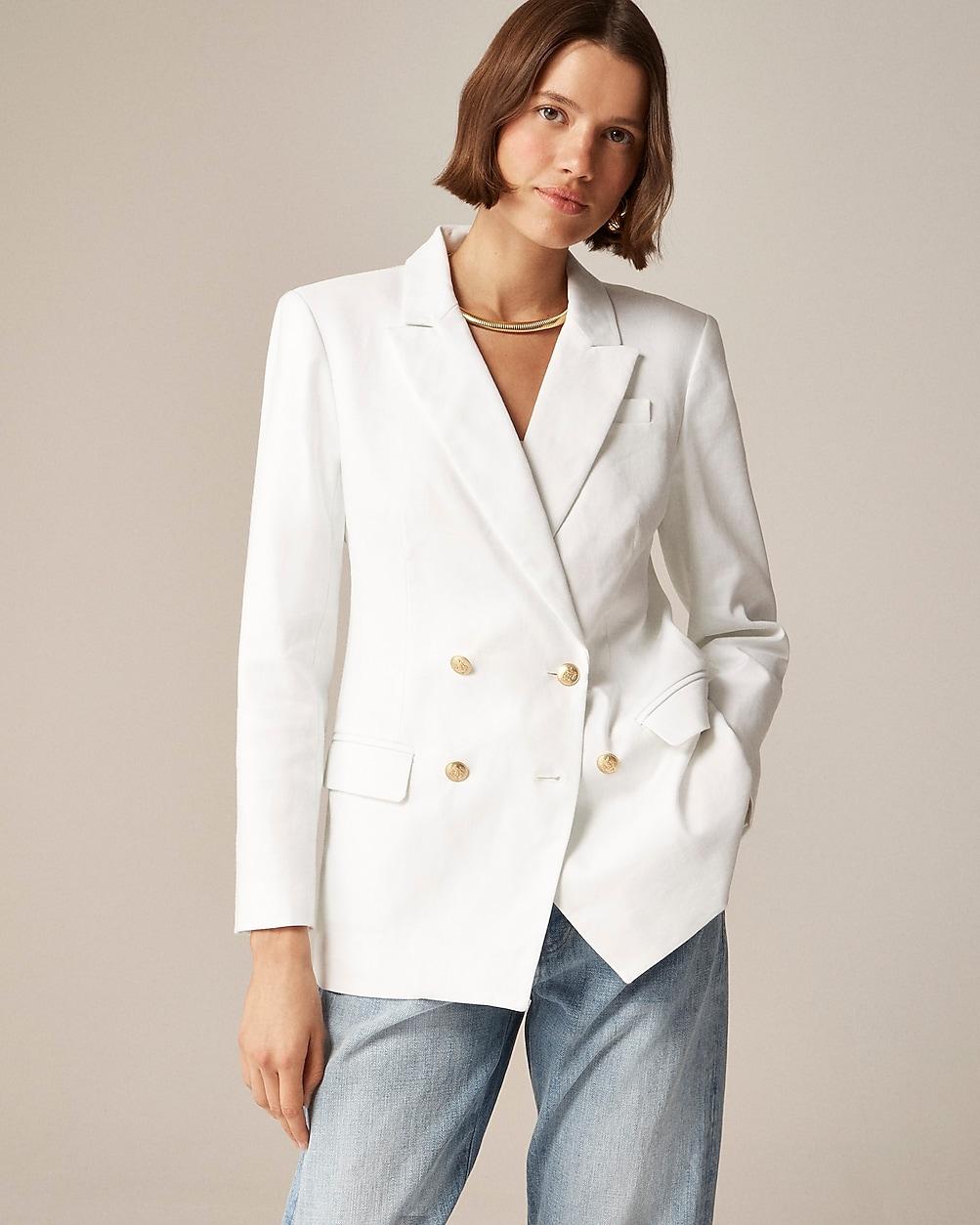 J crew white blazer hotsell