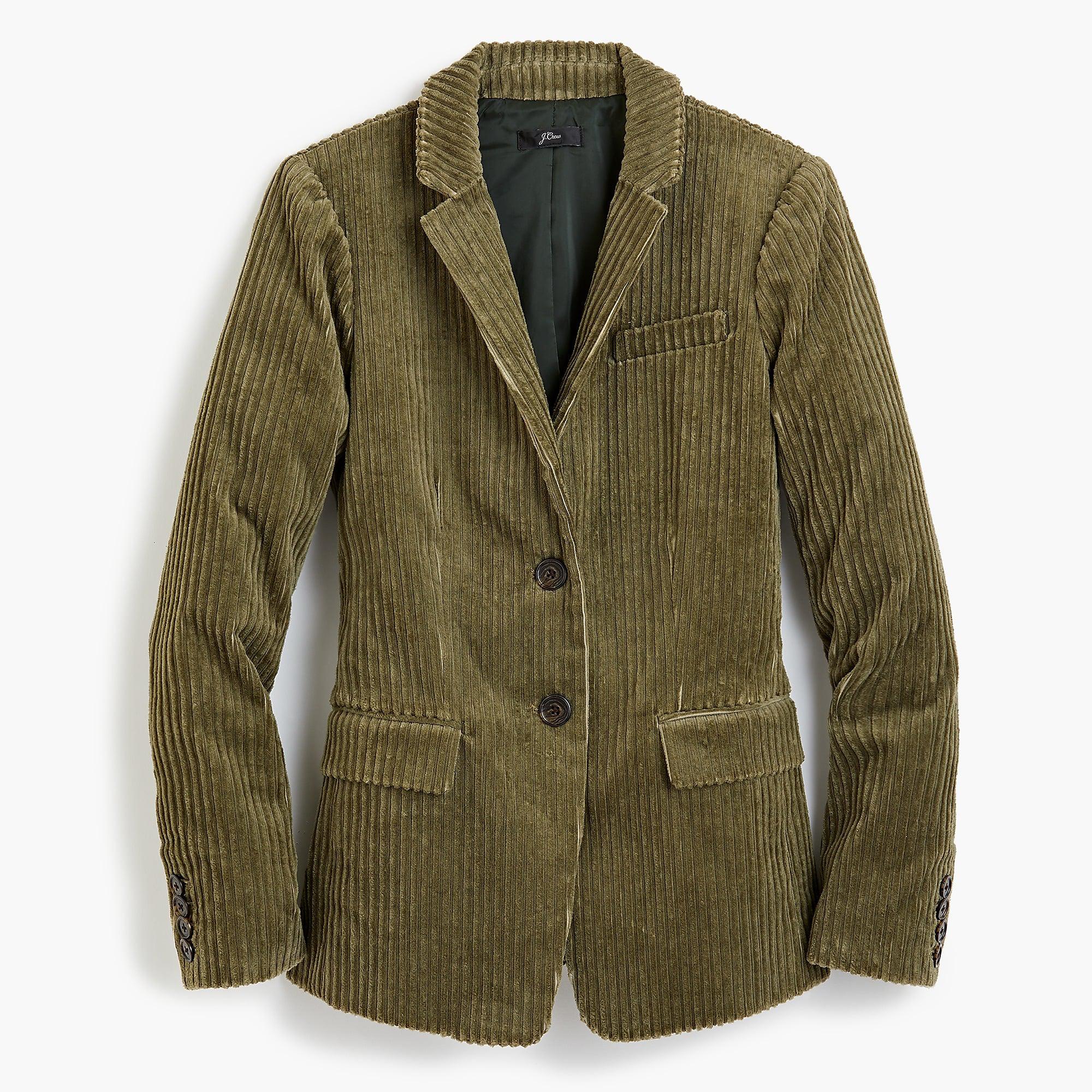 J.Crew Corduroy Blazer in Green Lyst