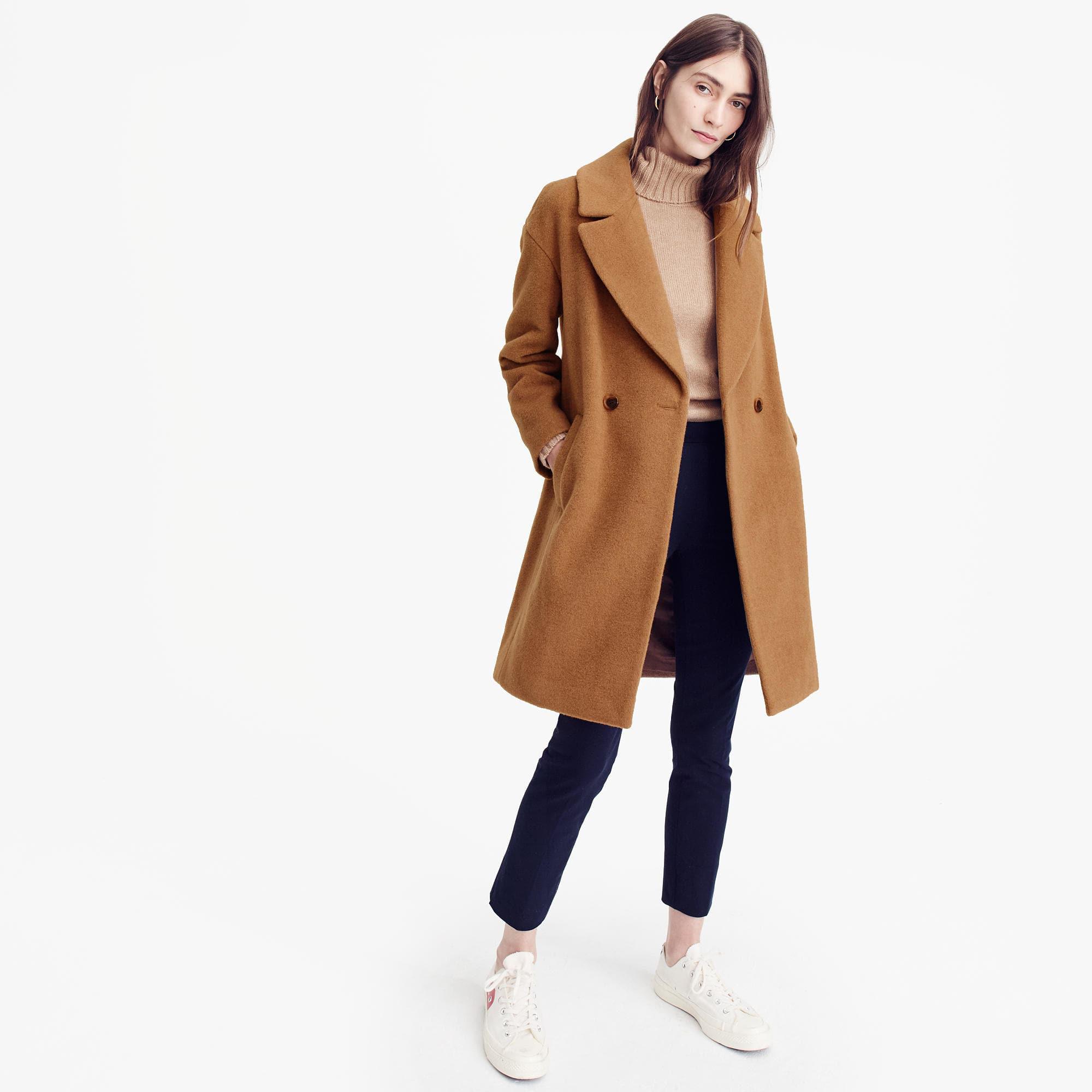 Review: J. Crew Daphne Topcoat in Fashion Look Featuring J.Crew Women'...