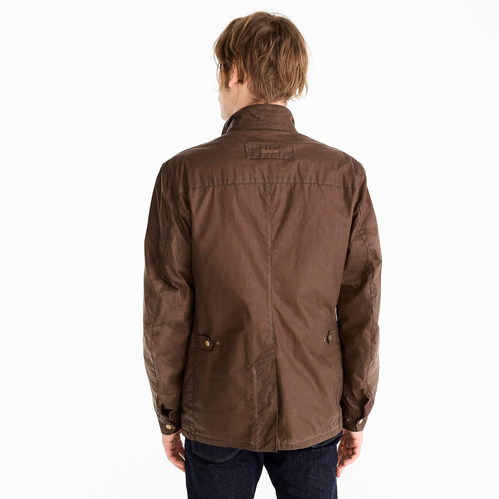 Barbour Cotton Lightweight Ogston Jacket in Brown for Men Lyst