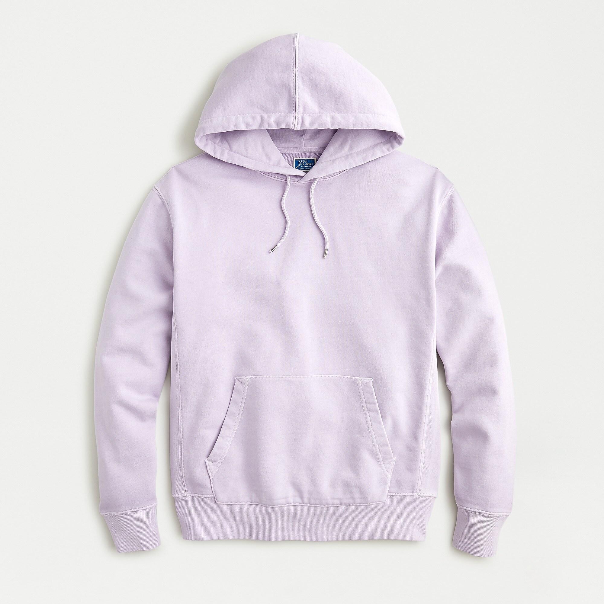 J.Crew Denim Garment-dyed French Terry Hoodie in Purple for Men - Save 27% - Lyst
