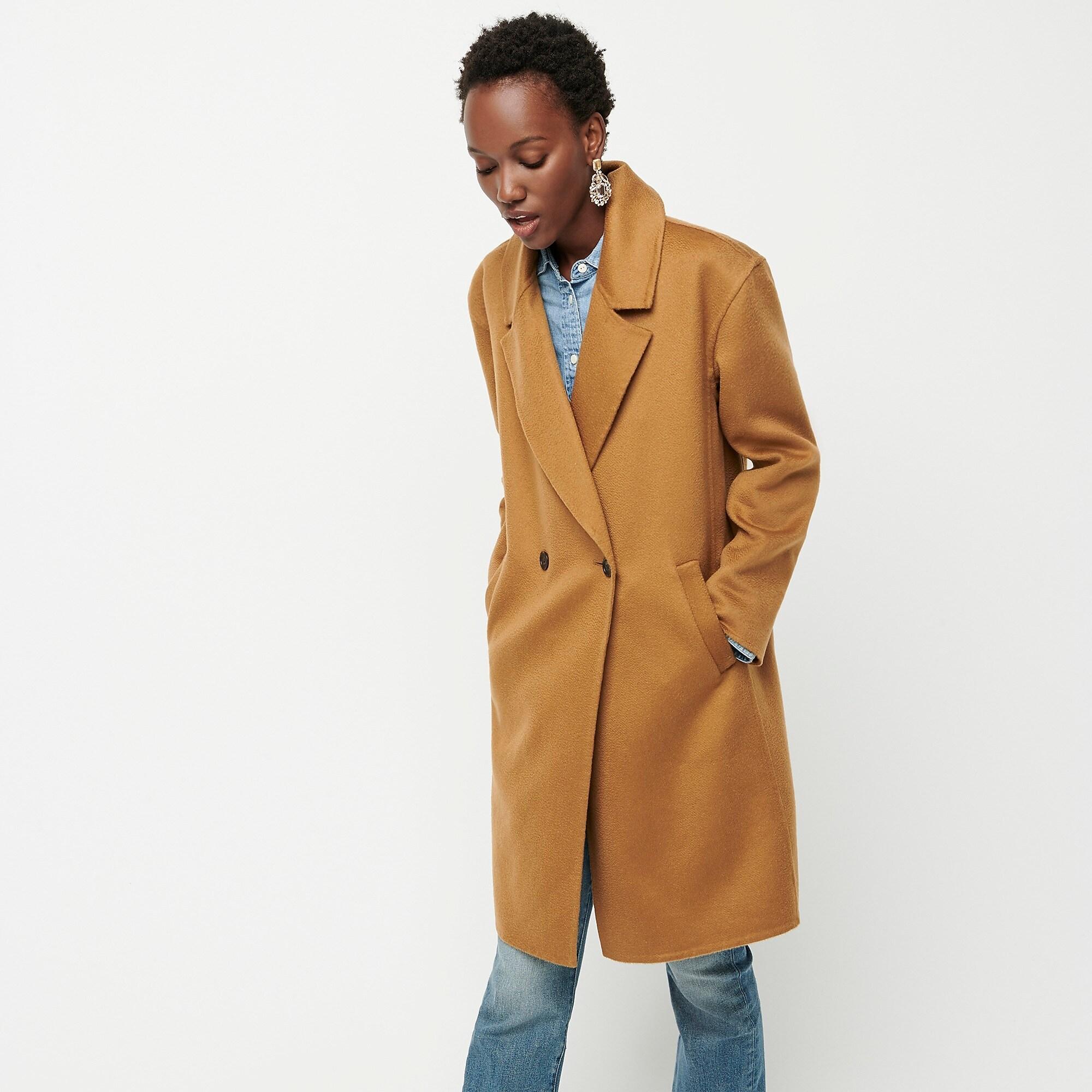 double faced cashmere coat