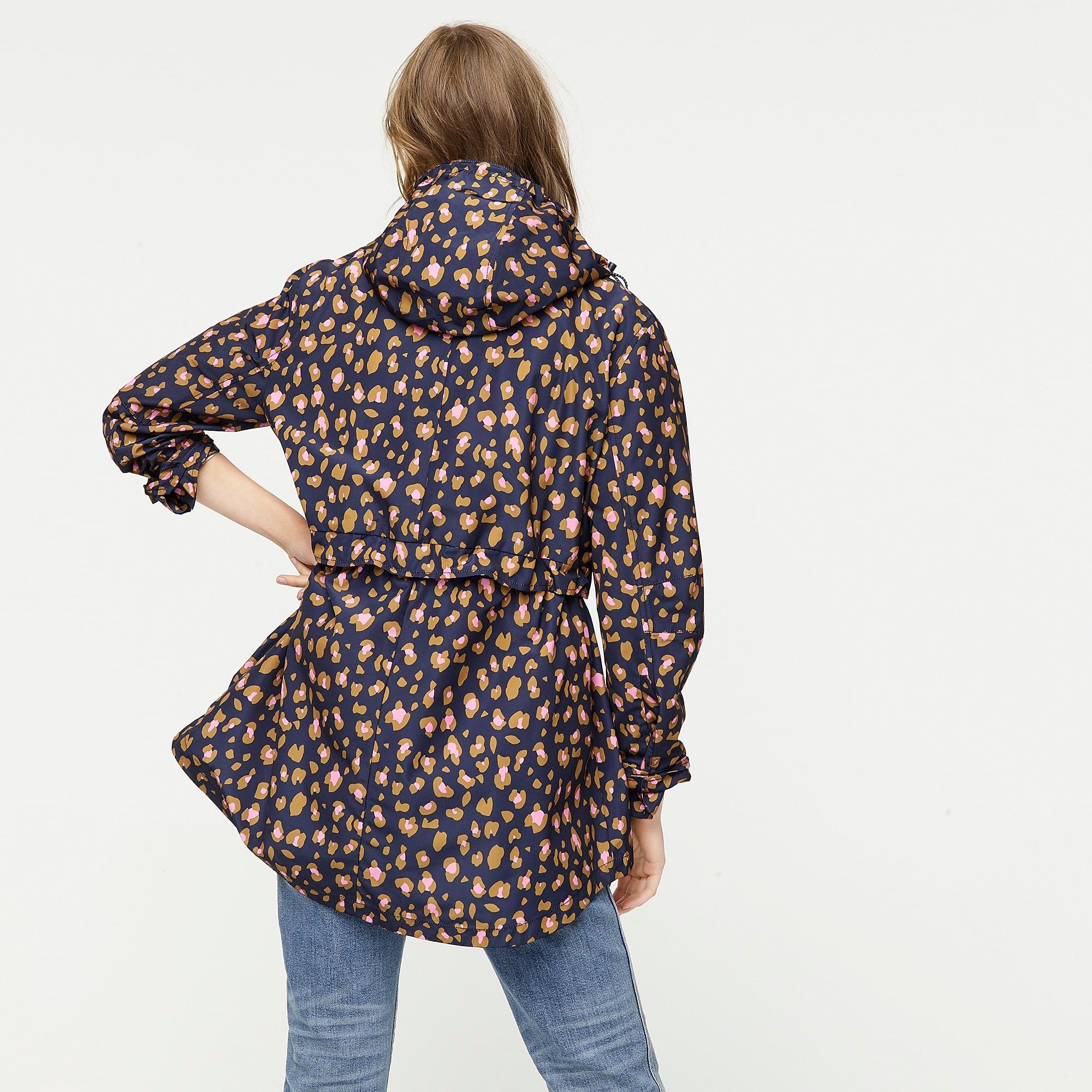 j crew raincoat
