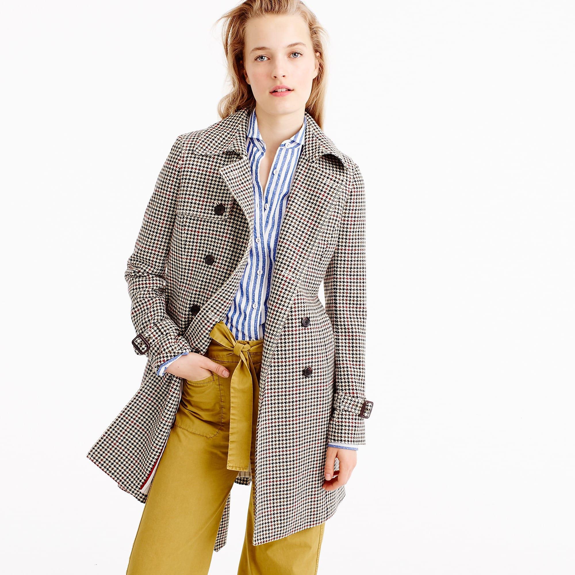 j crew houndstooth coat