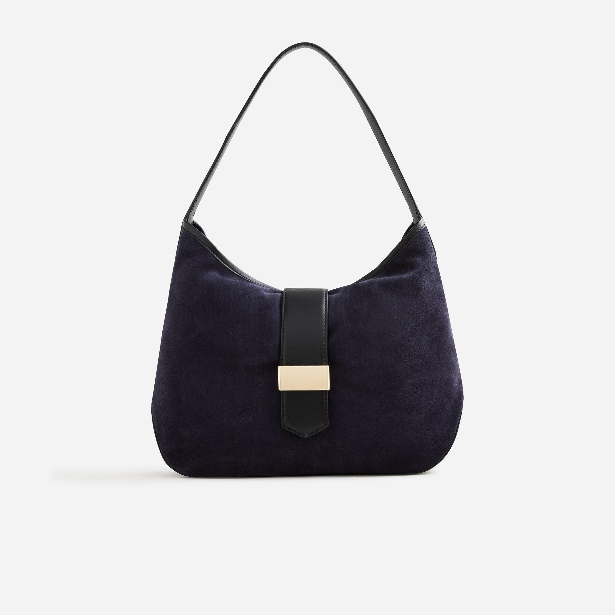 Emis Suede Texture Clutch Bag Navy | Cilento Designer Wear