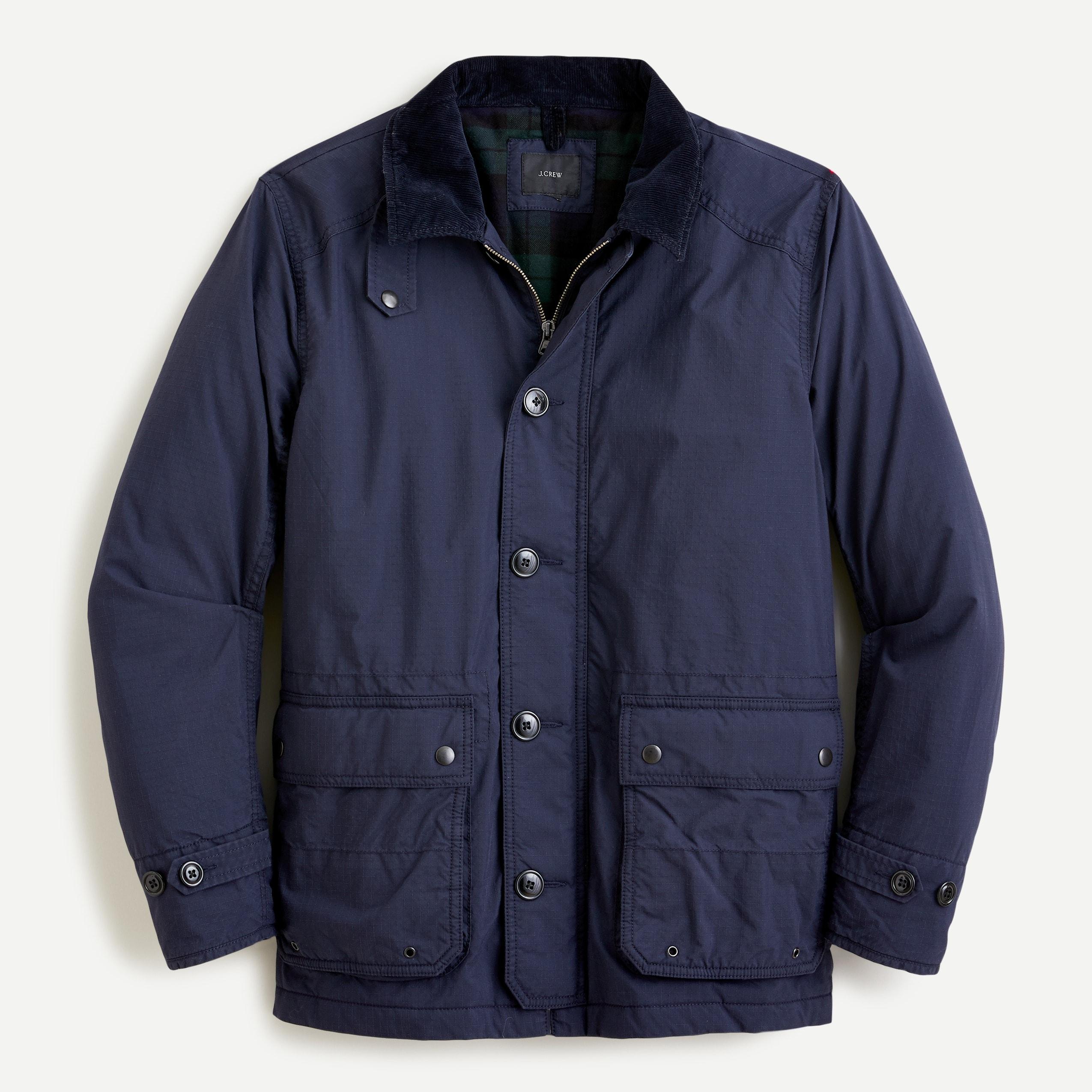 J.Crew Cotton Highland Skye Jacket With Eco-friendly Primaloft® in Blue ...