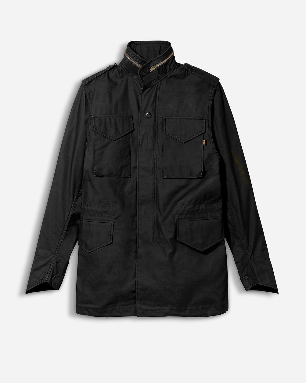 J.Crew Alpha Industries M 65 Field Coat in Black for Men Lyst