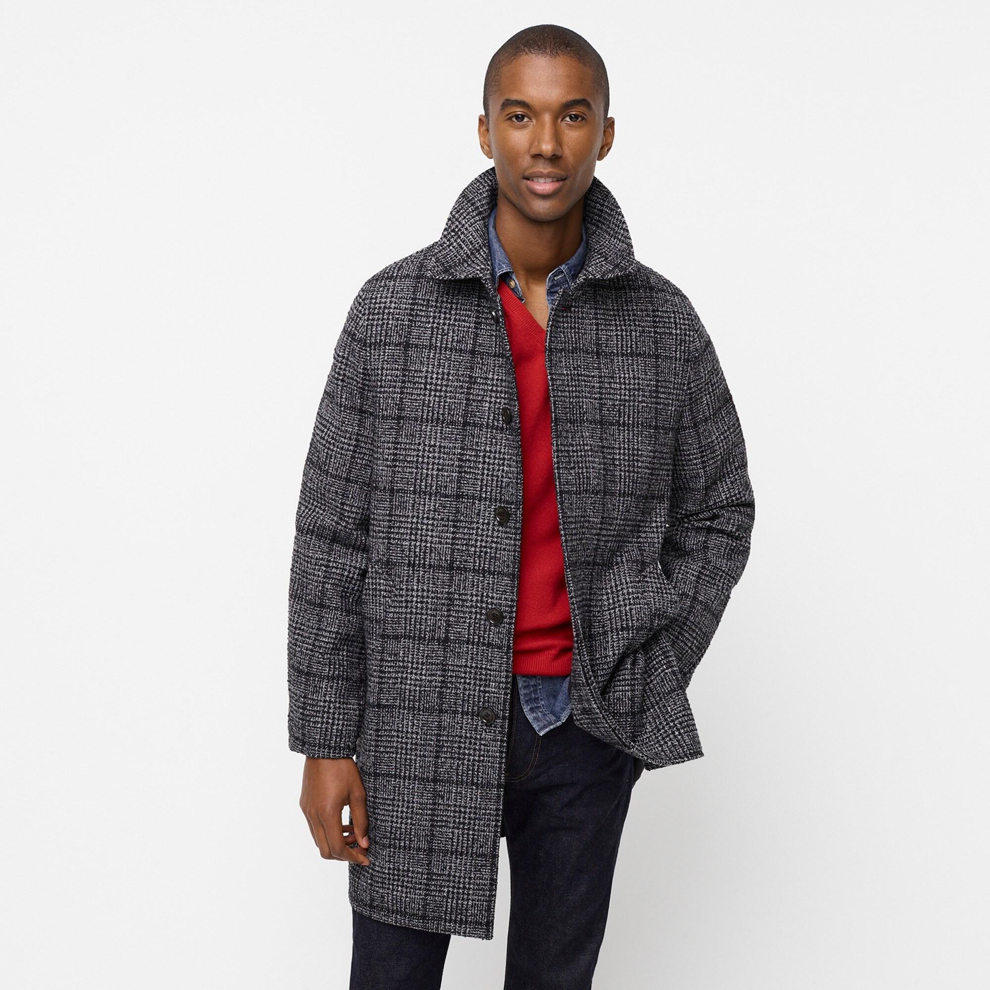 j crew gray wool coat