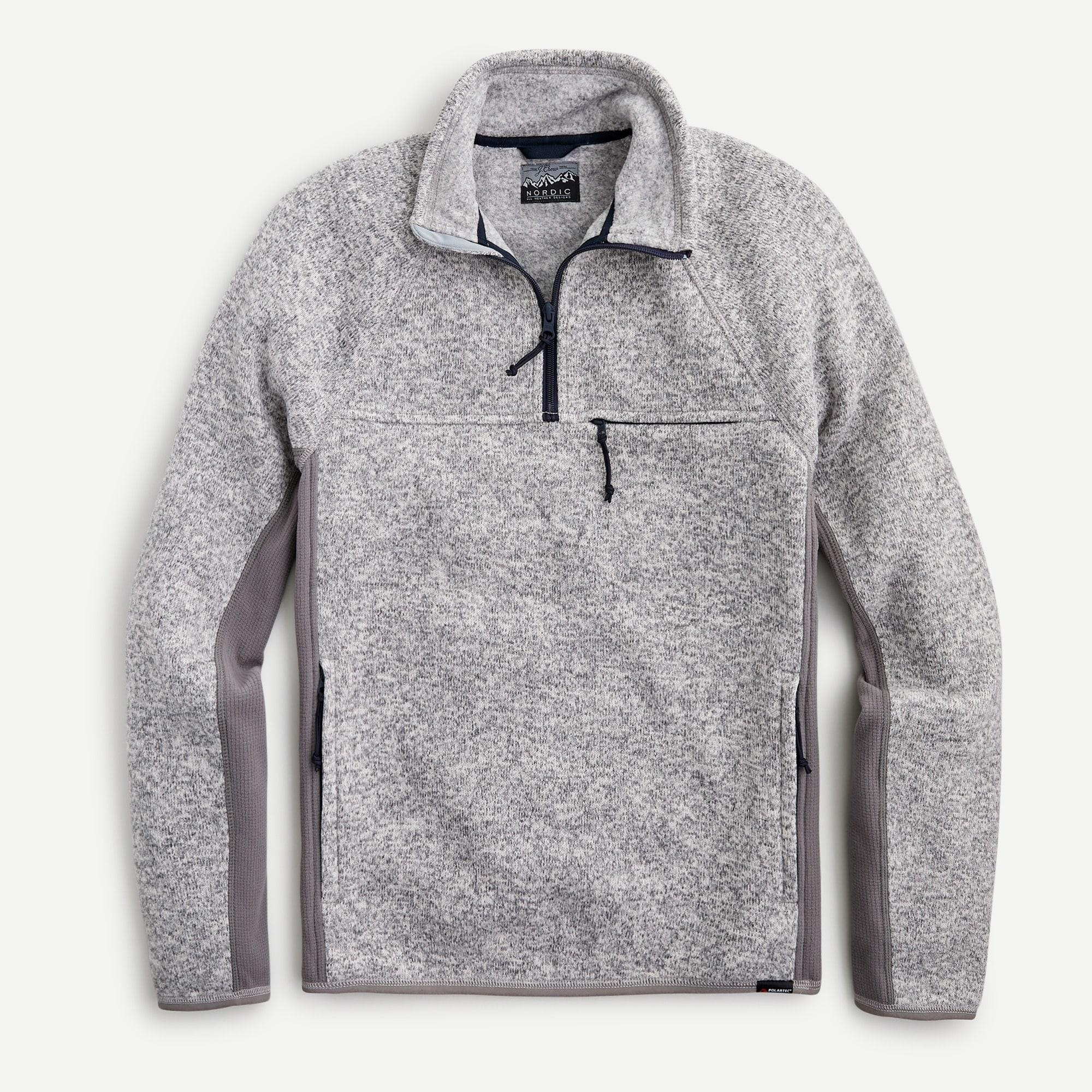 j crew half zip pullover