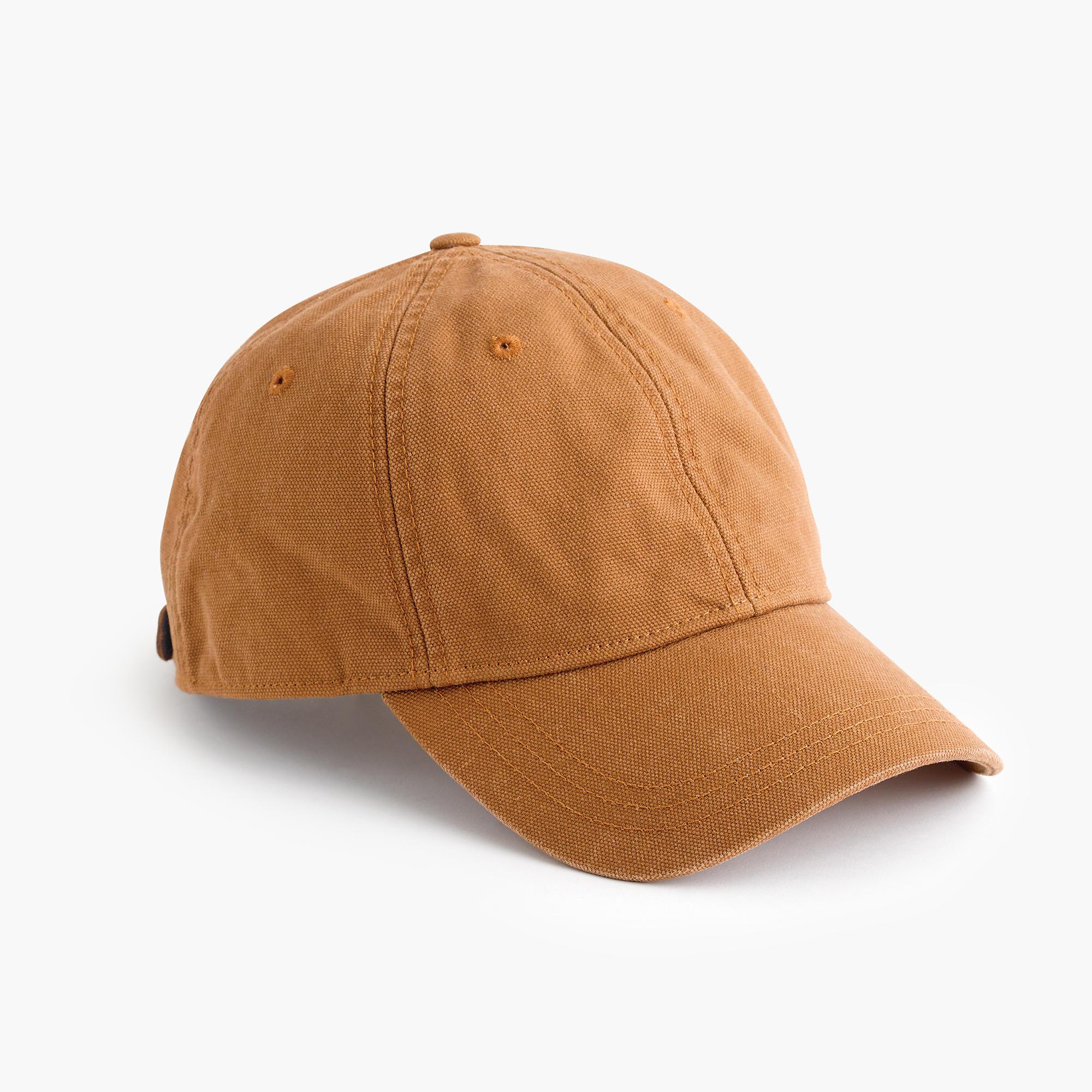 canvas ball cap