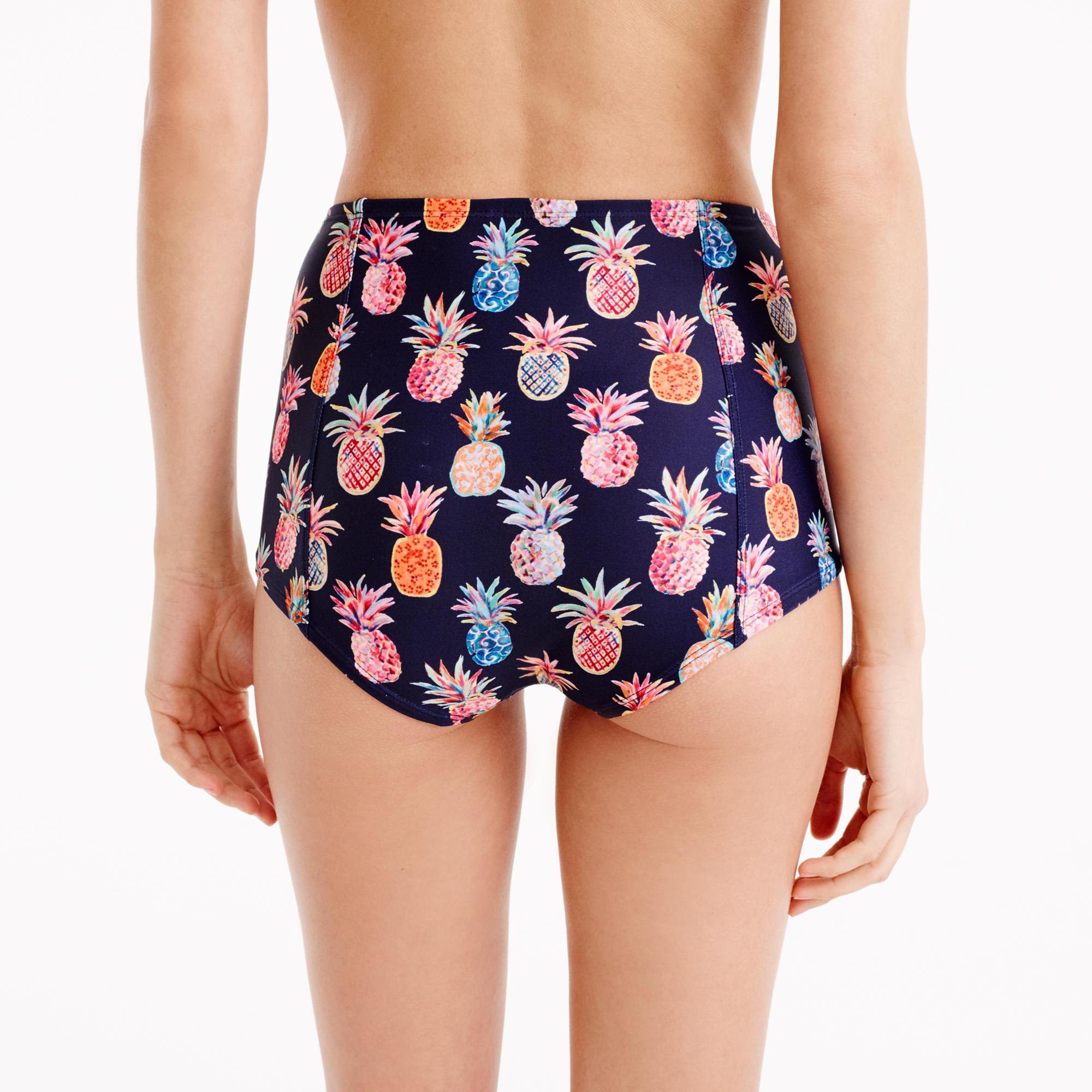 J crew high waist bikini bottom