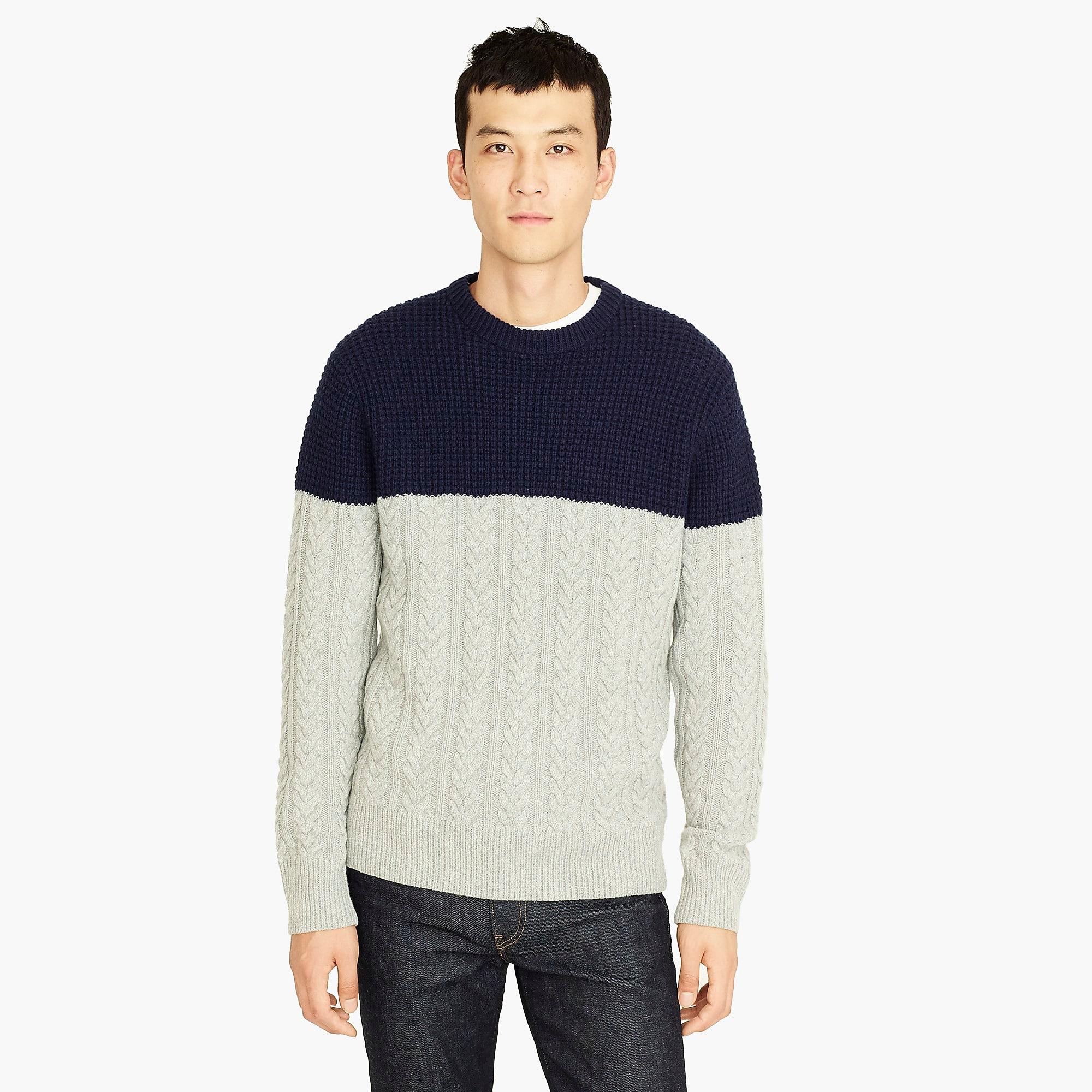 j crew rugged merino wool sweater