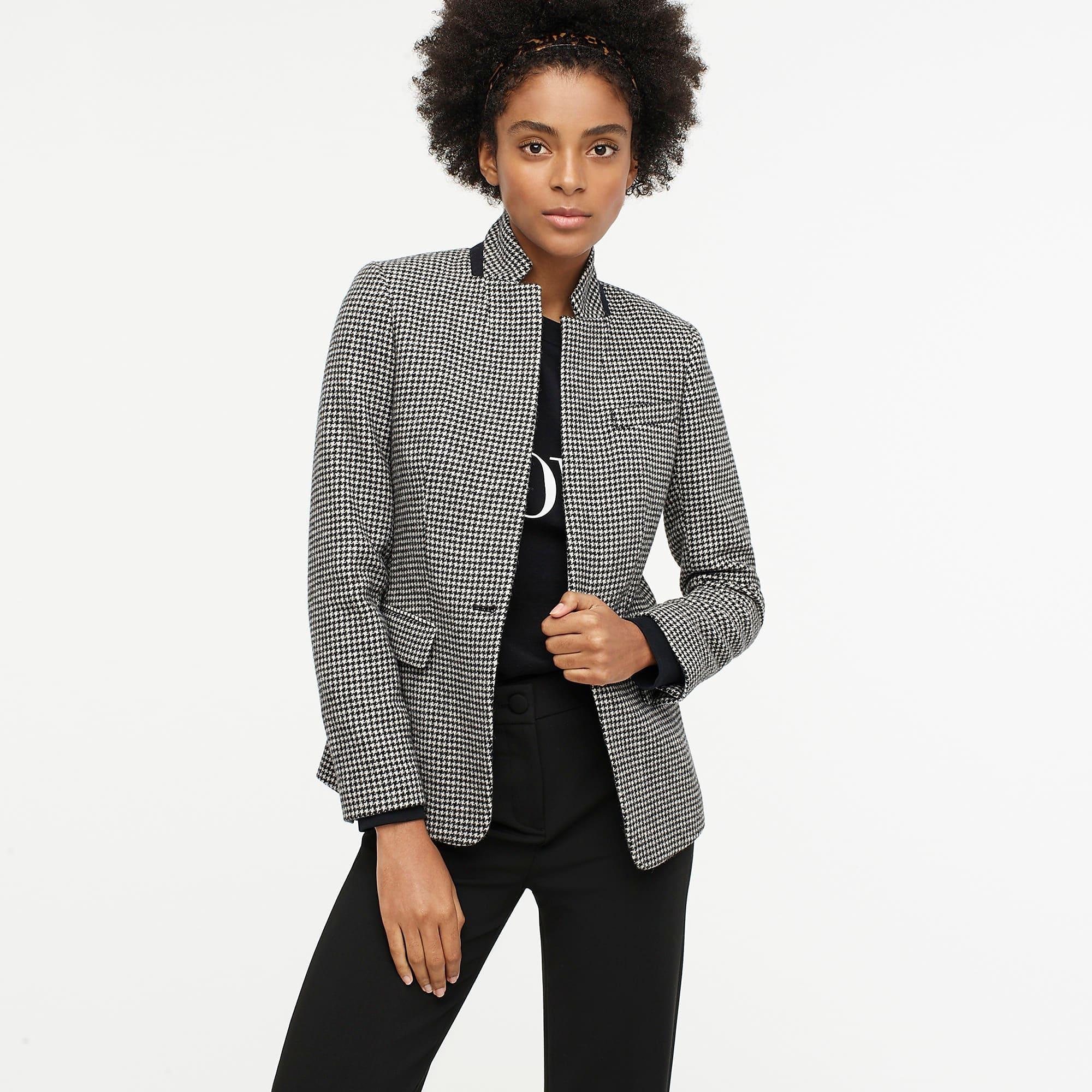 j crew black blazer