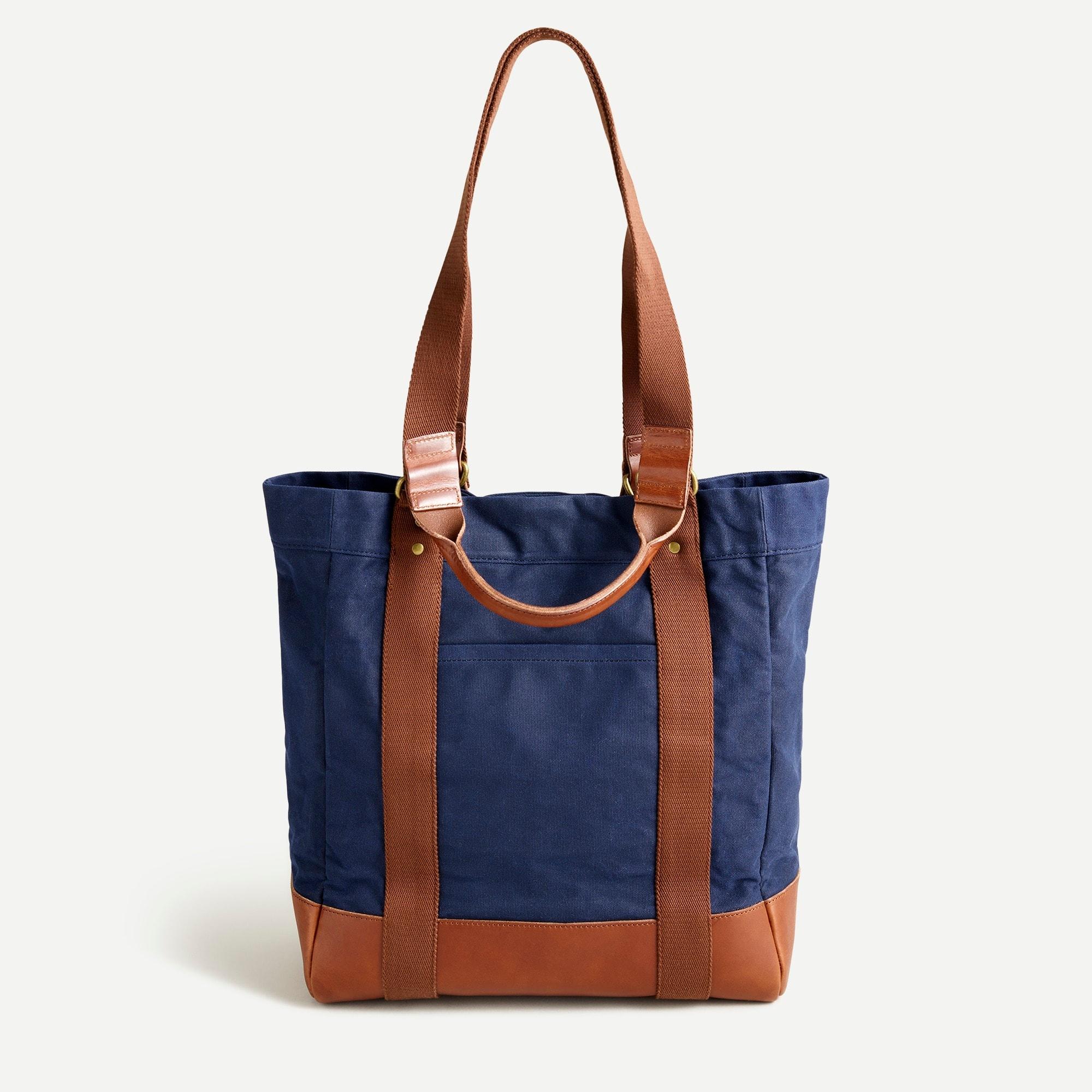 Waxed canvas tote j crew Clearance