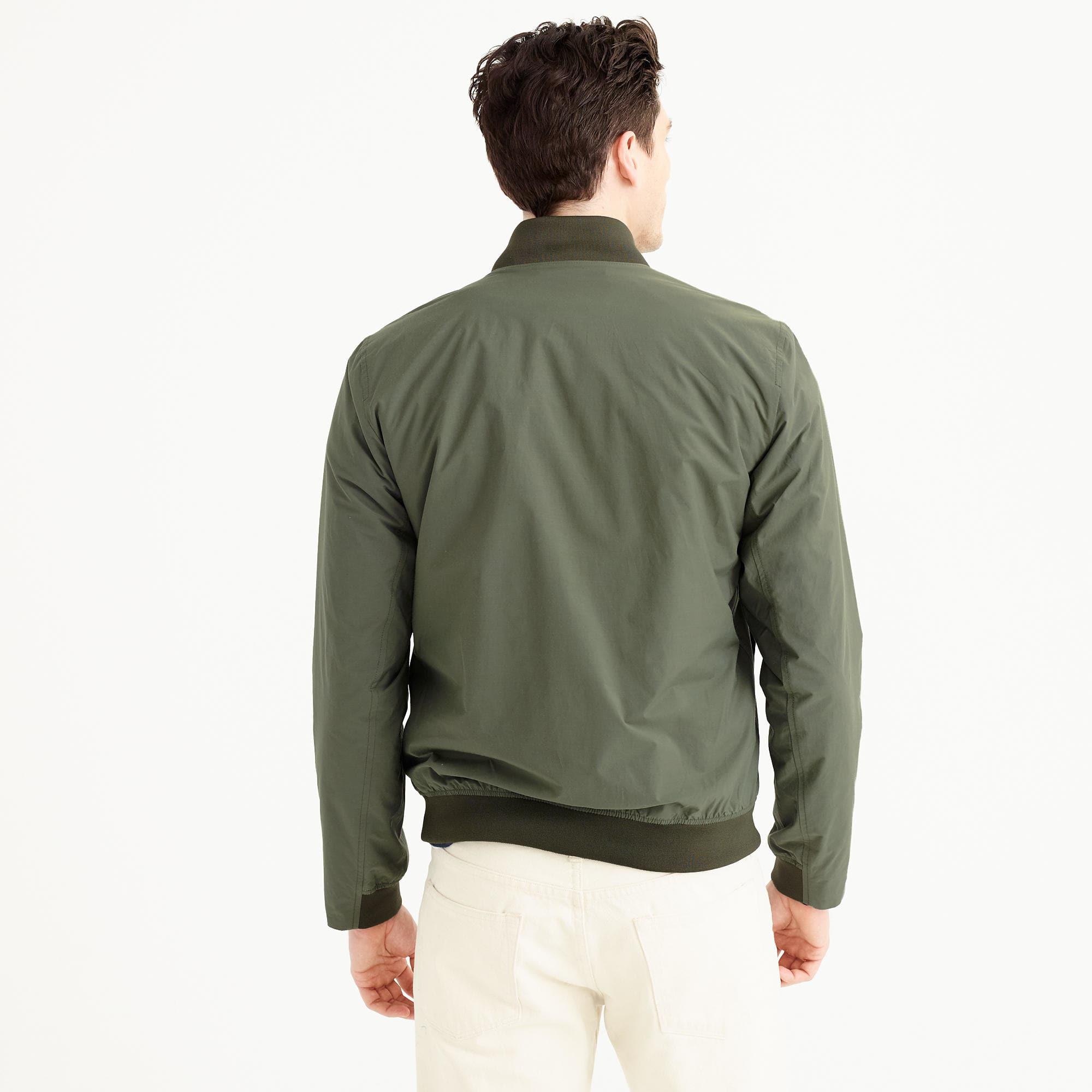 J.Crew Norse Projects Ryan Cotton Bomber Jacket in Green for Men Lyst