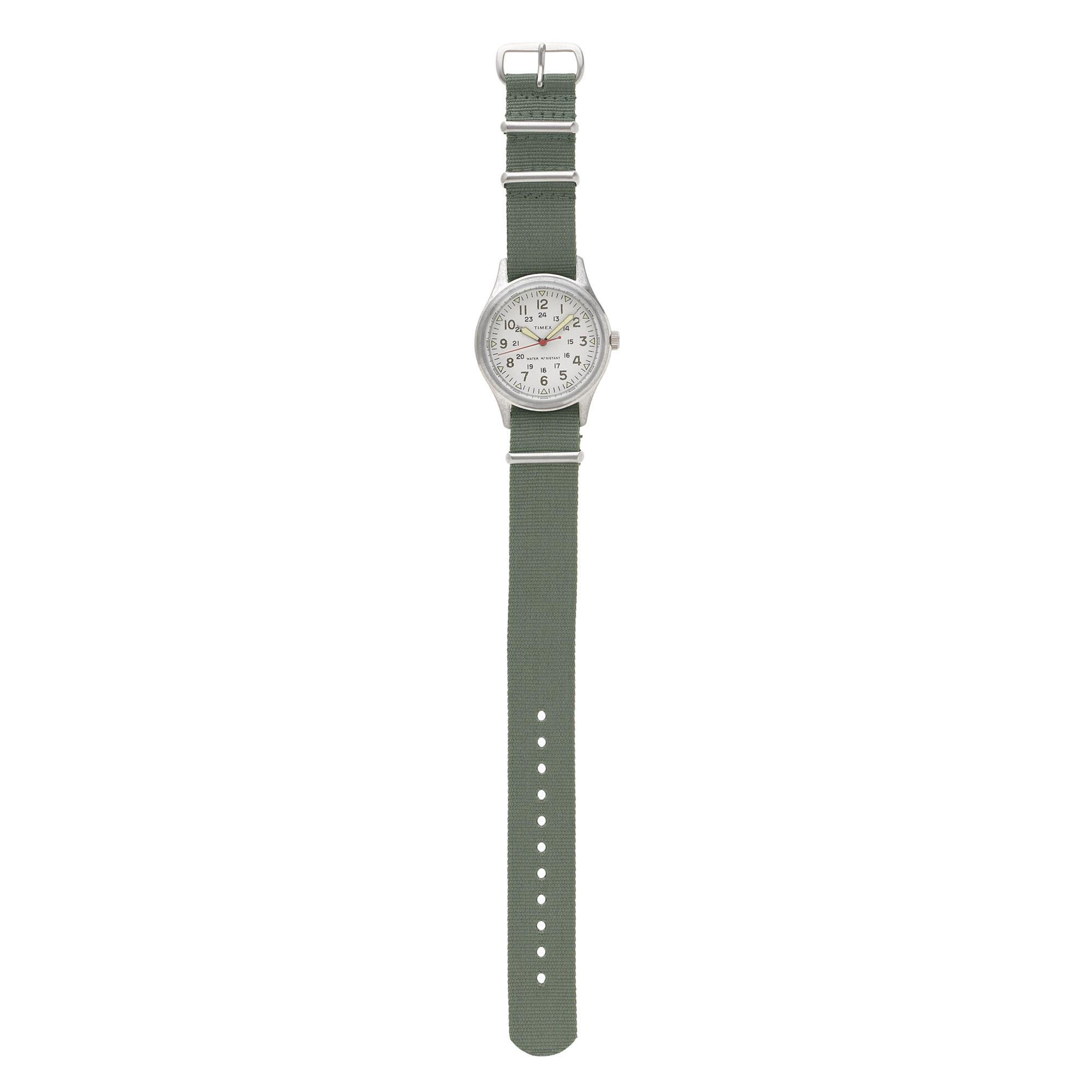 J.Crew Timex Vintage Field Army Watch in Green for Men | Lyst