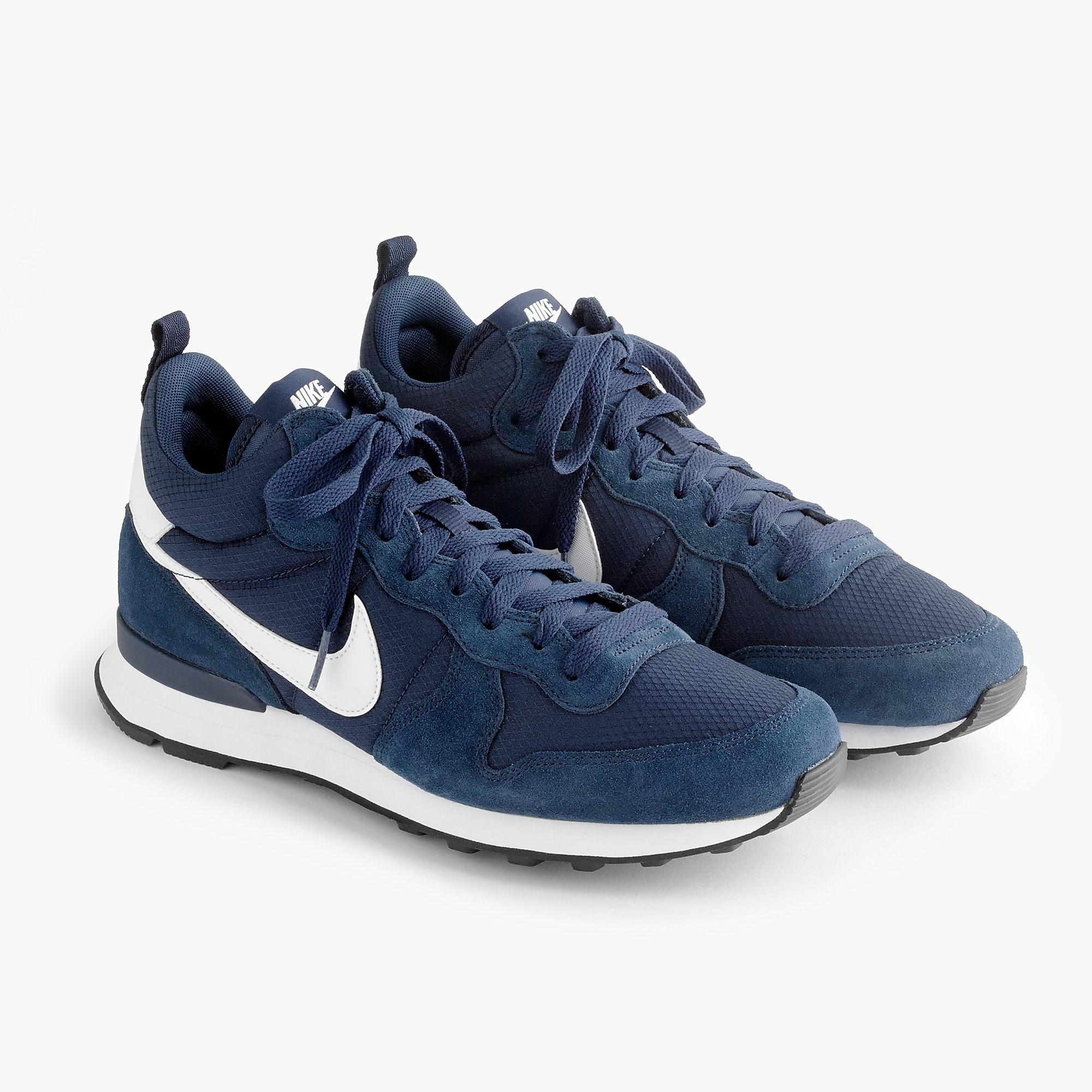 Nike Internationalist Mid Sneakers In Navy in Blue for Men - Lyst