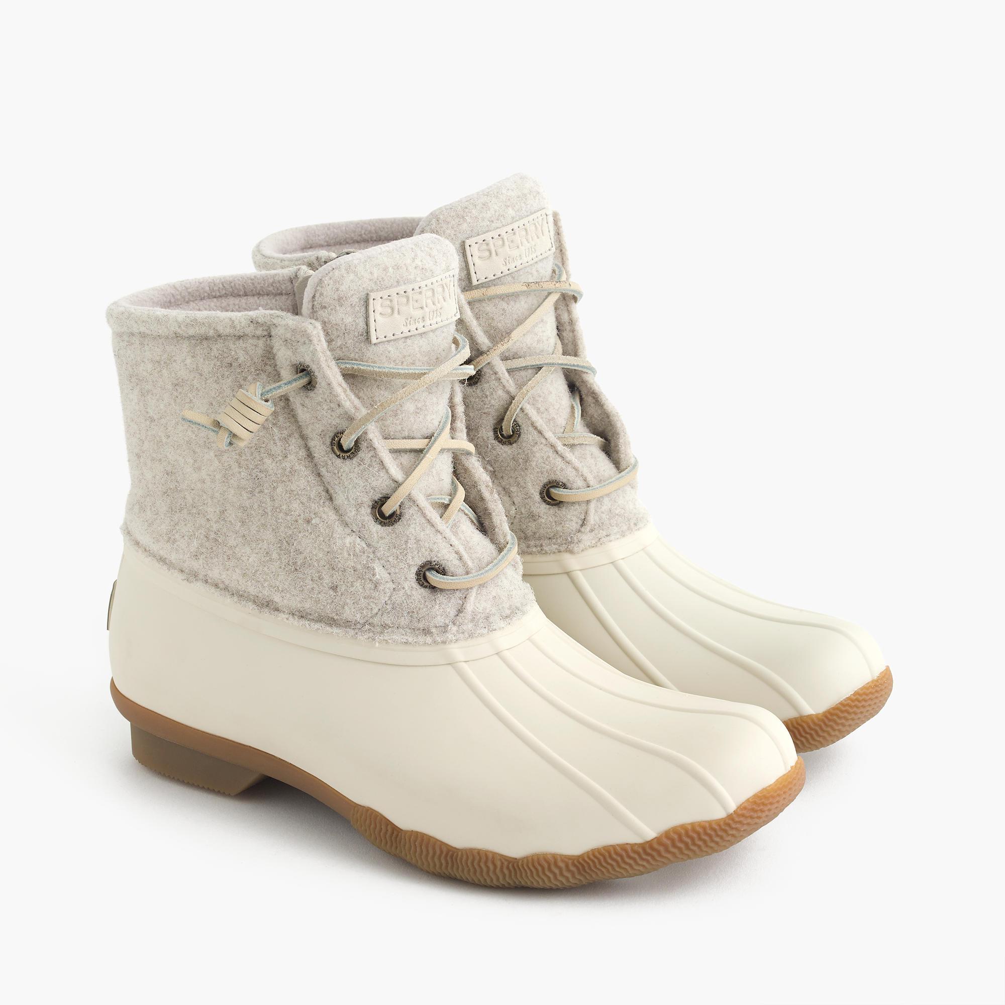 sperry ivory duck boots