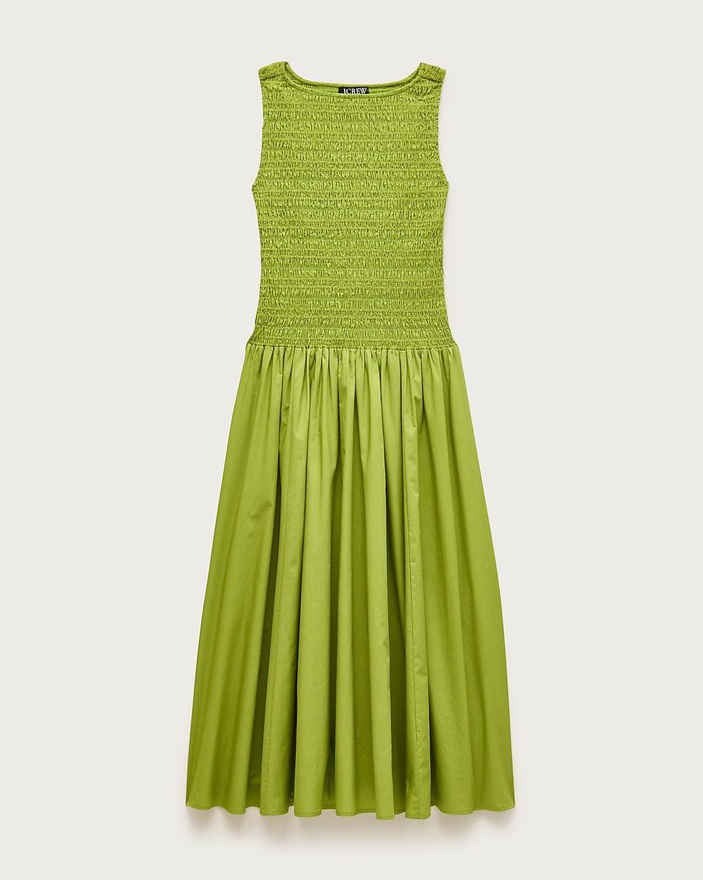 j crew green linen dress Green Dresses