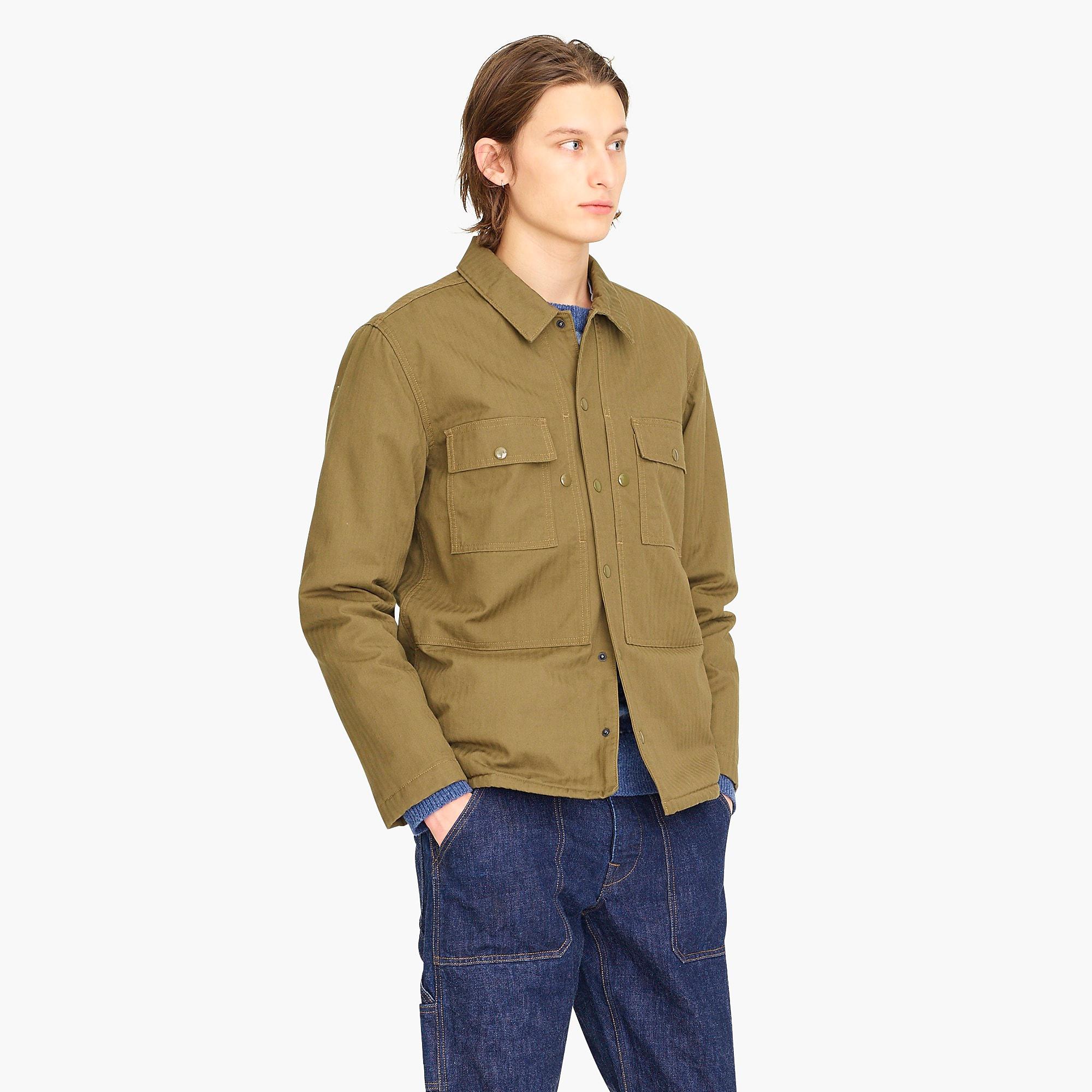 wallace and barnes shirt jacket