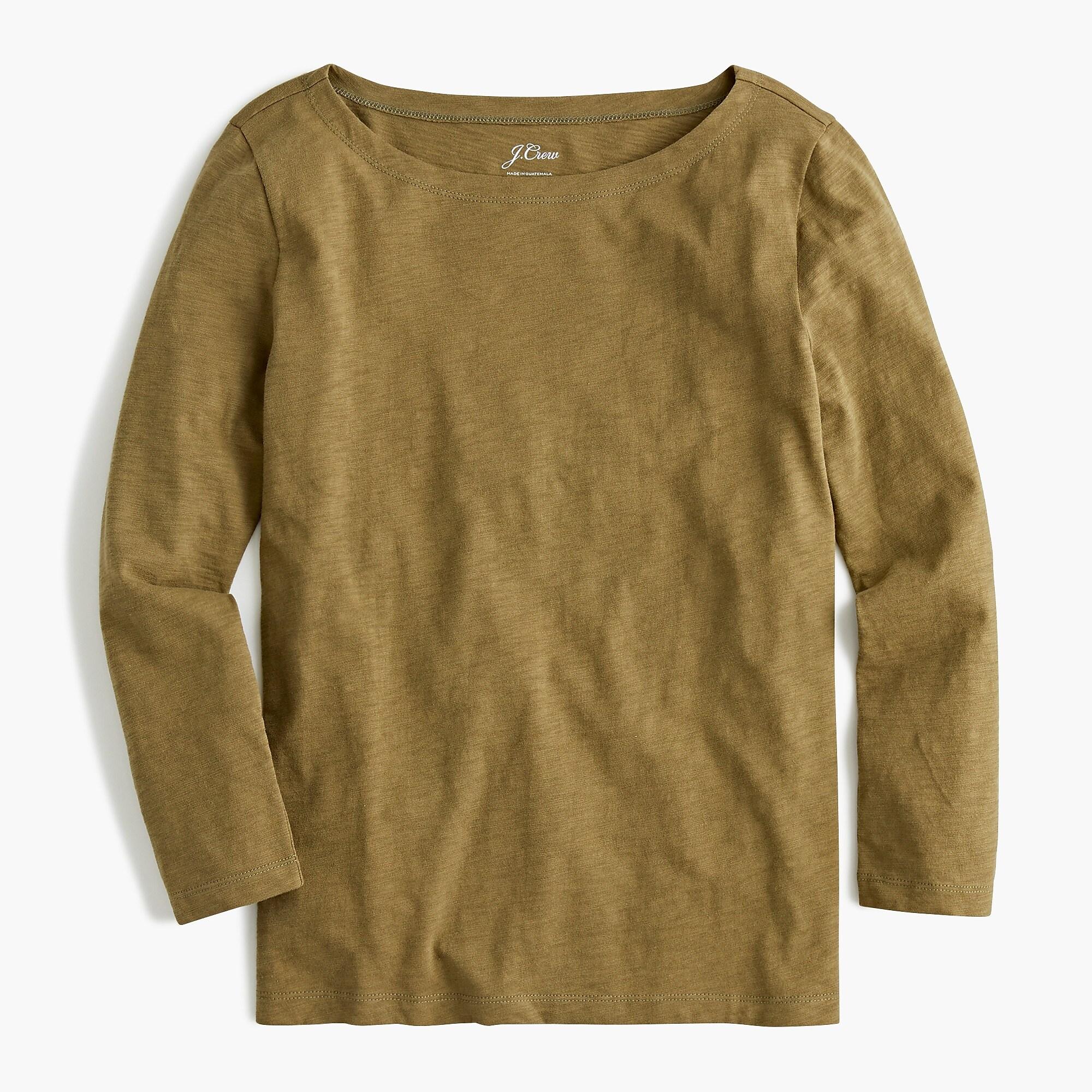 j crew boatneck