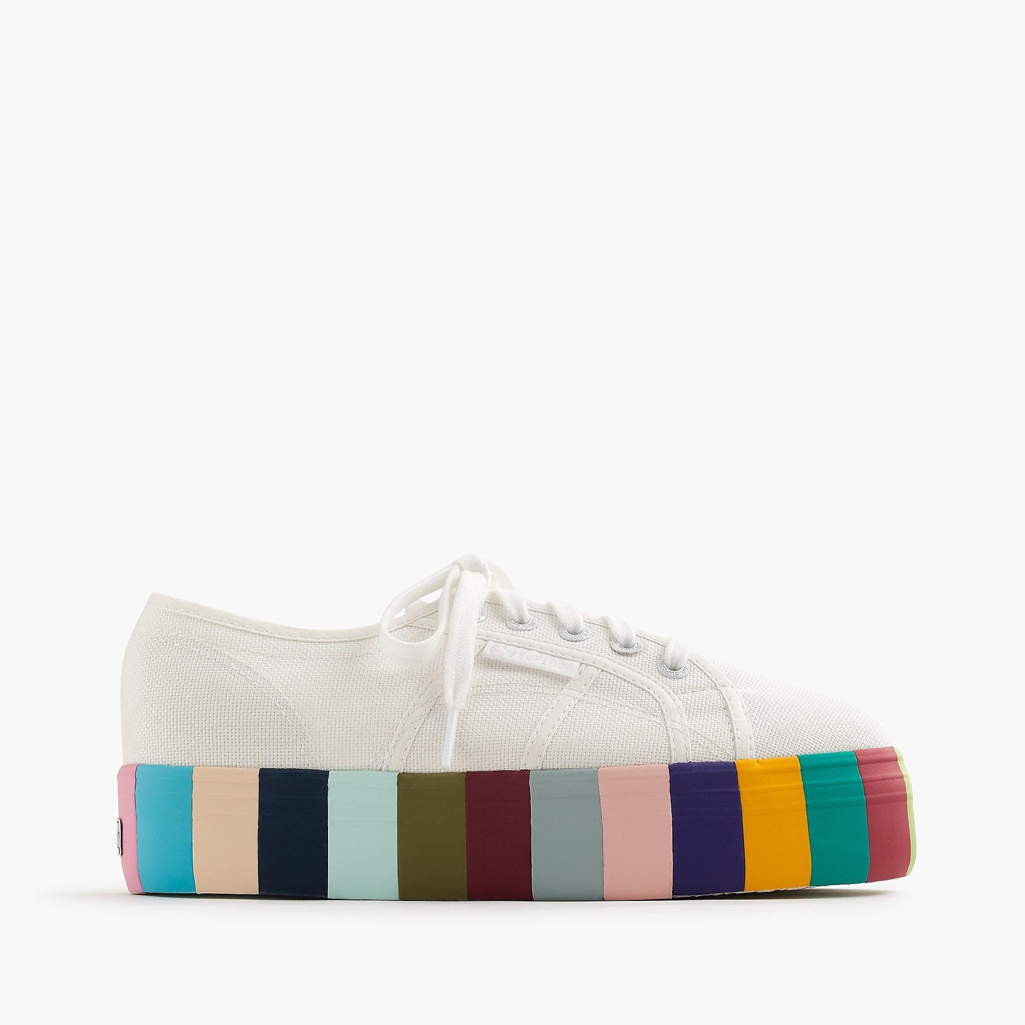 superga platform canvas