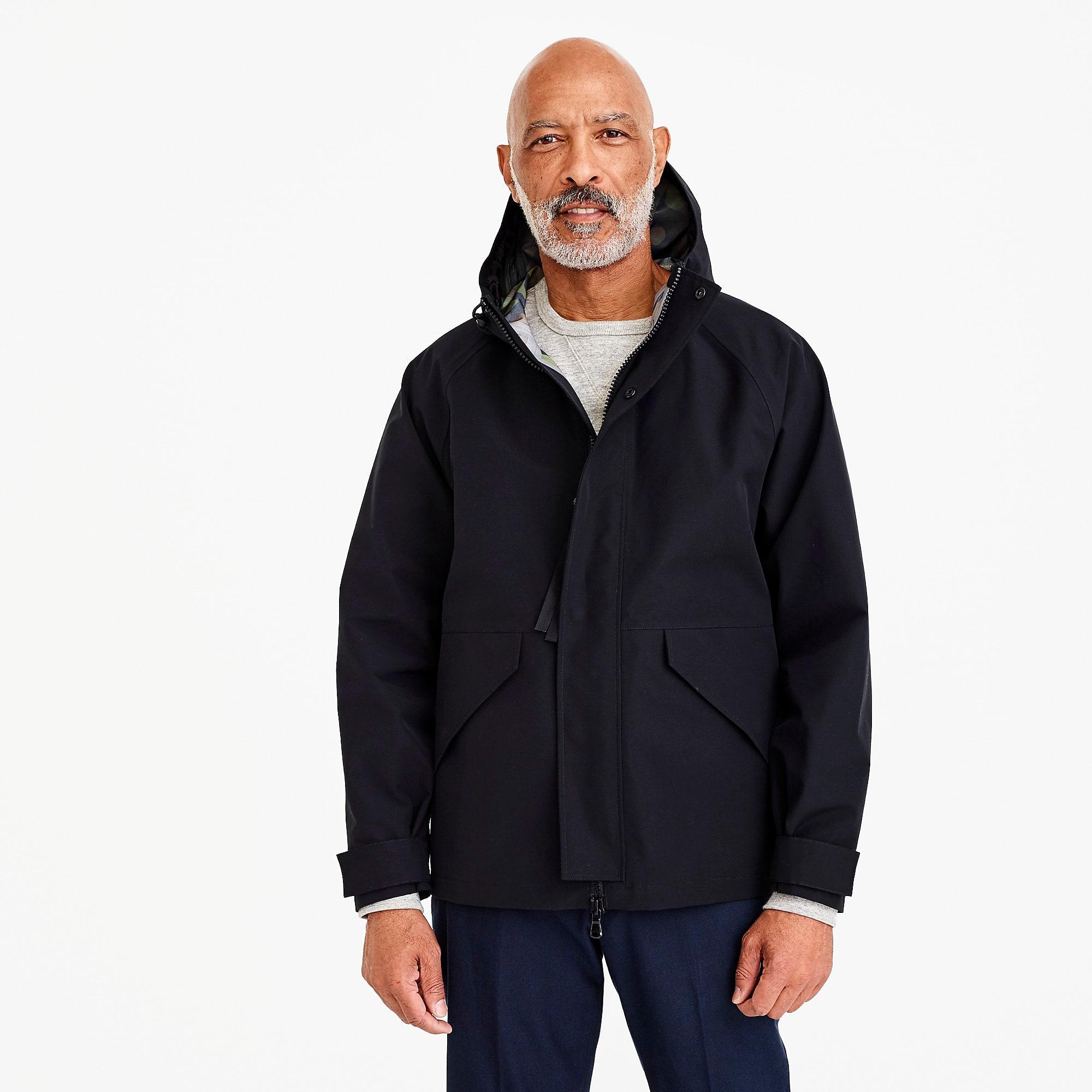j crew waterproof jacket