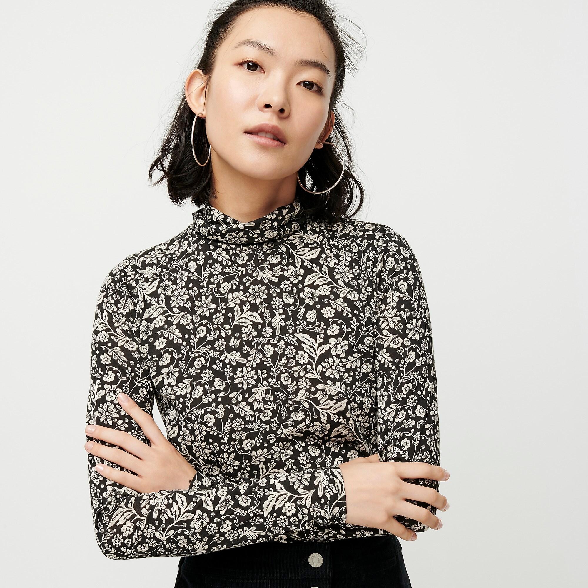 j crew tissue turtlenecks