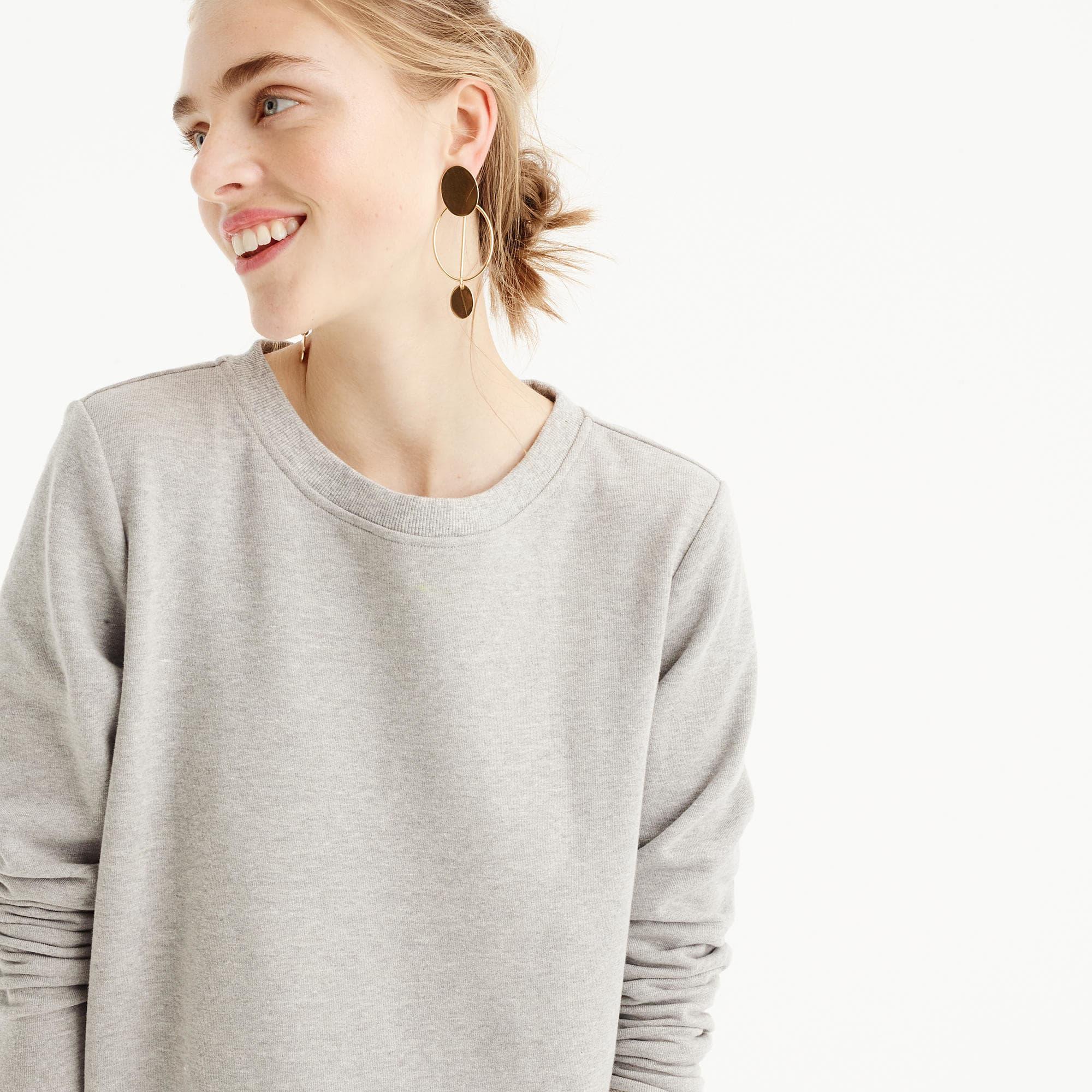 sweat shirt tunic