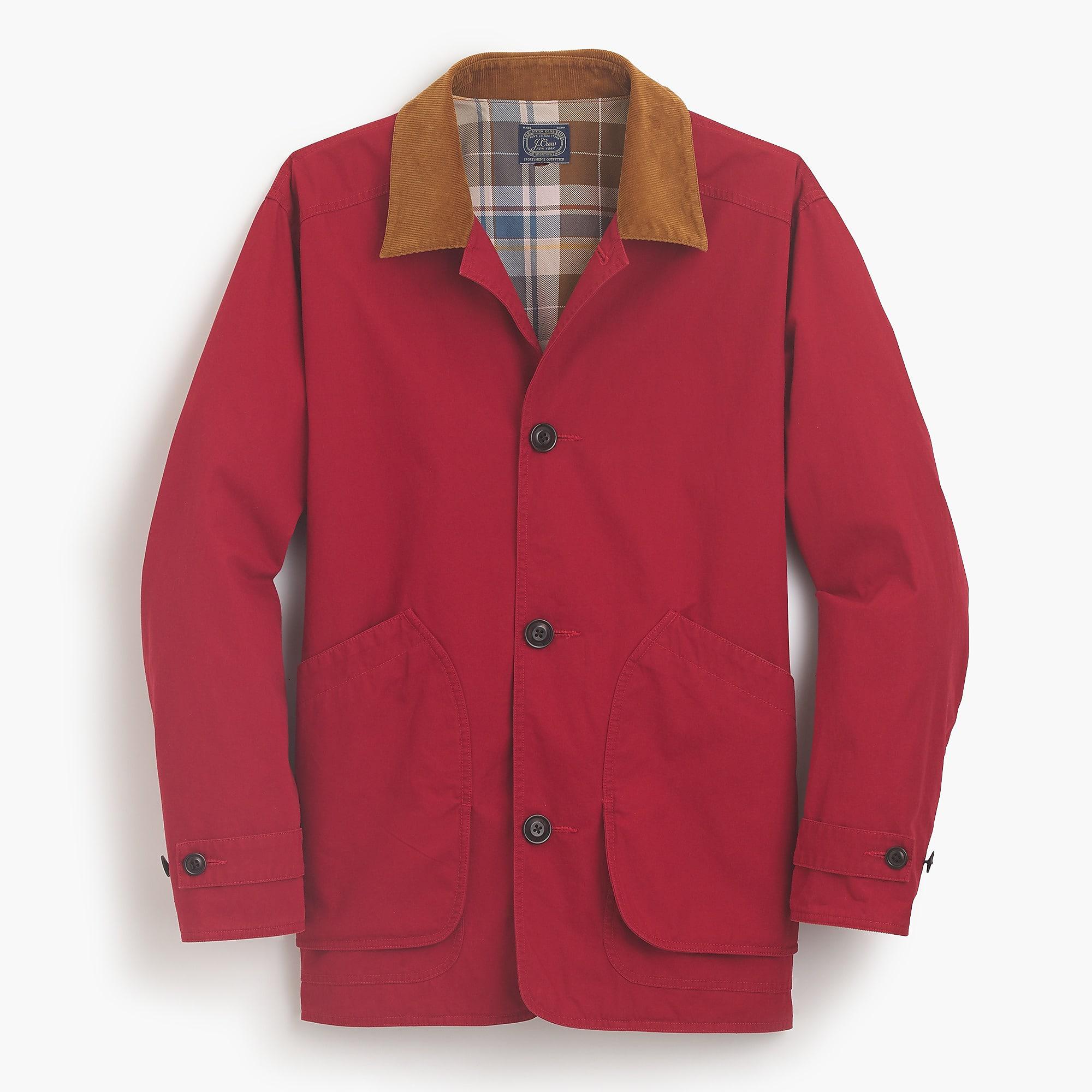 J.Crew Cotton Unisex 1983 Barn Jacket in Red for Men - Lyst