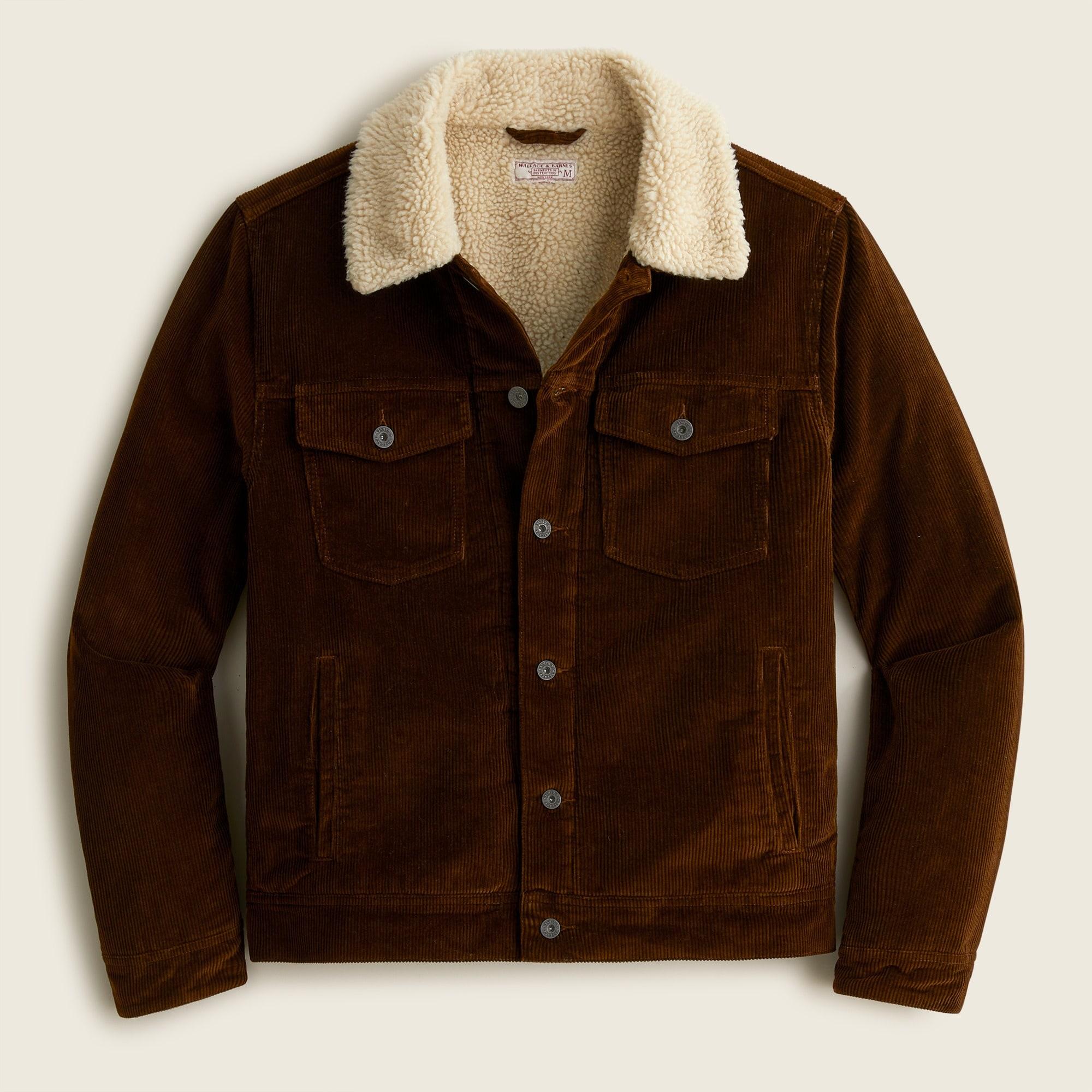 J Crew Sherpa lined Corduroy Jacket In Brown For Men Lyst j-crew-sherpa-lined-corduroy-jacket-in-brown-for-men-lyst