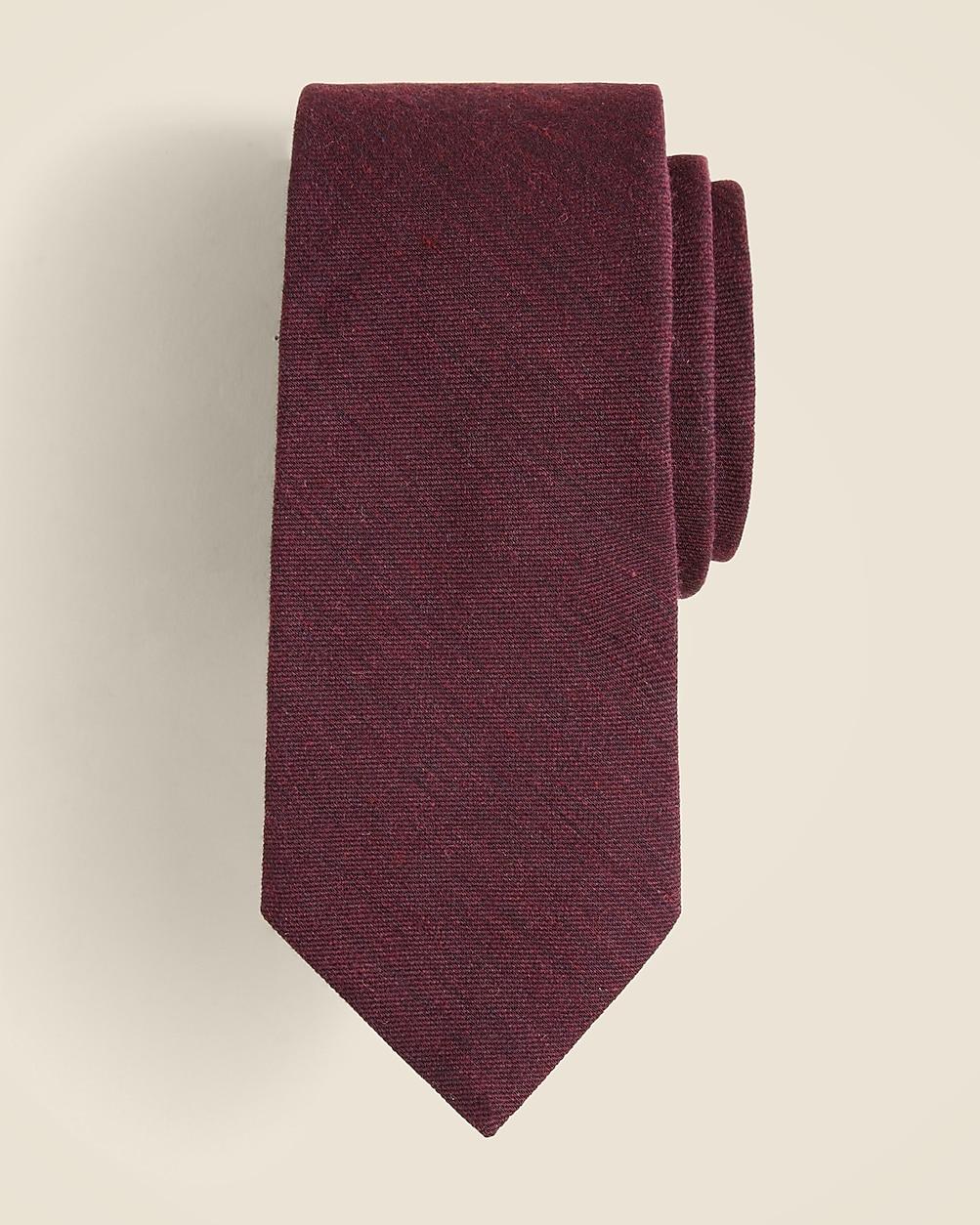 wool silk blend tie