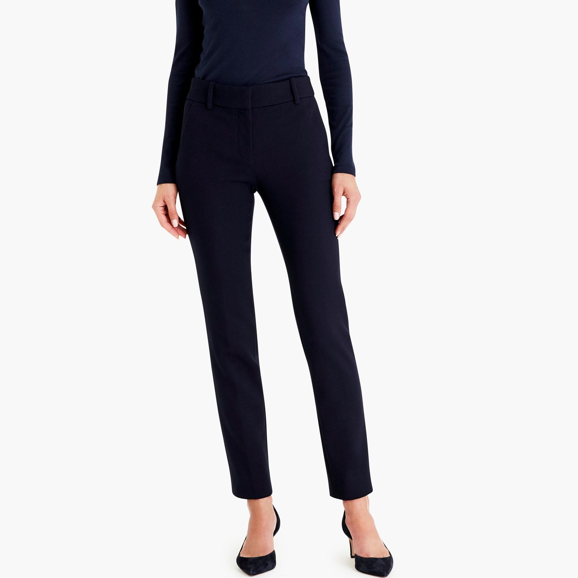 J.Crew Synthetic Fulllength Cameron Pant In Fourseason Stretch in Navy (Blue) Lyst