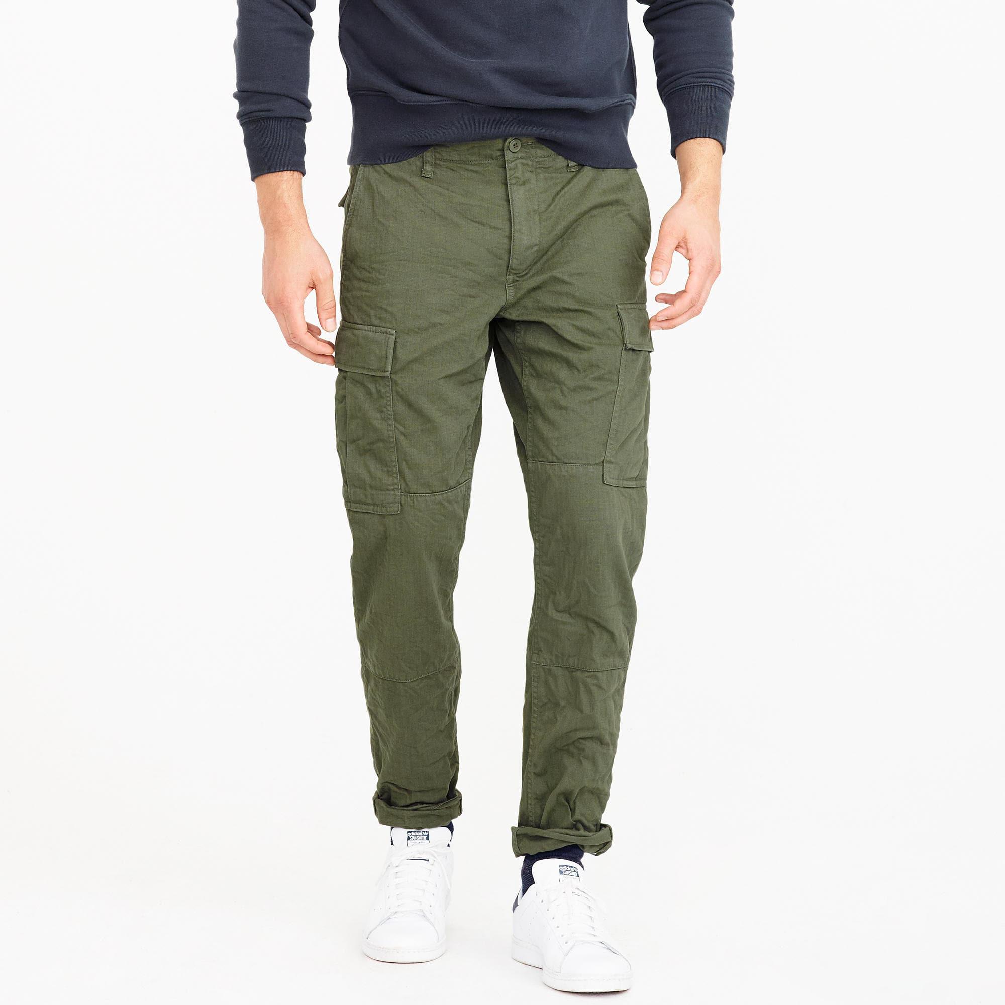 Lyst - J.Crew 770 Straight-fit Cargo Pant in Green for Men