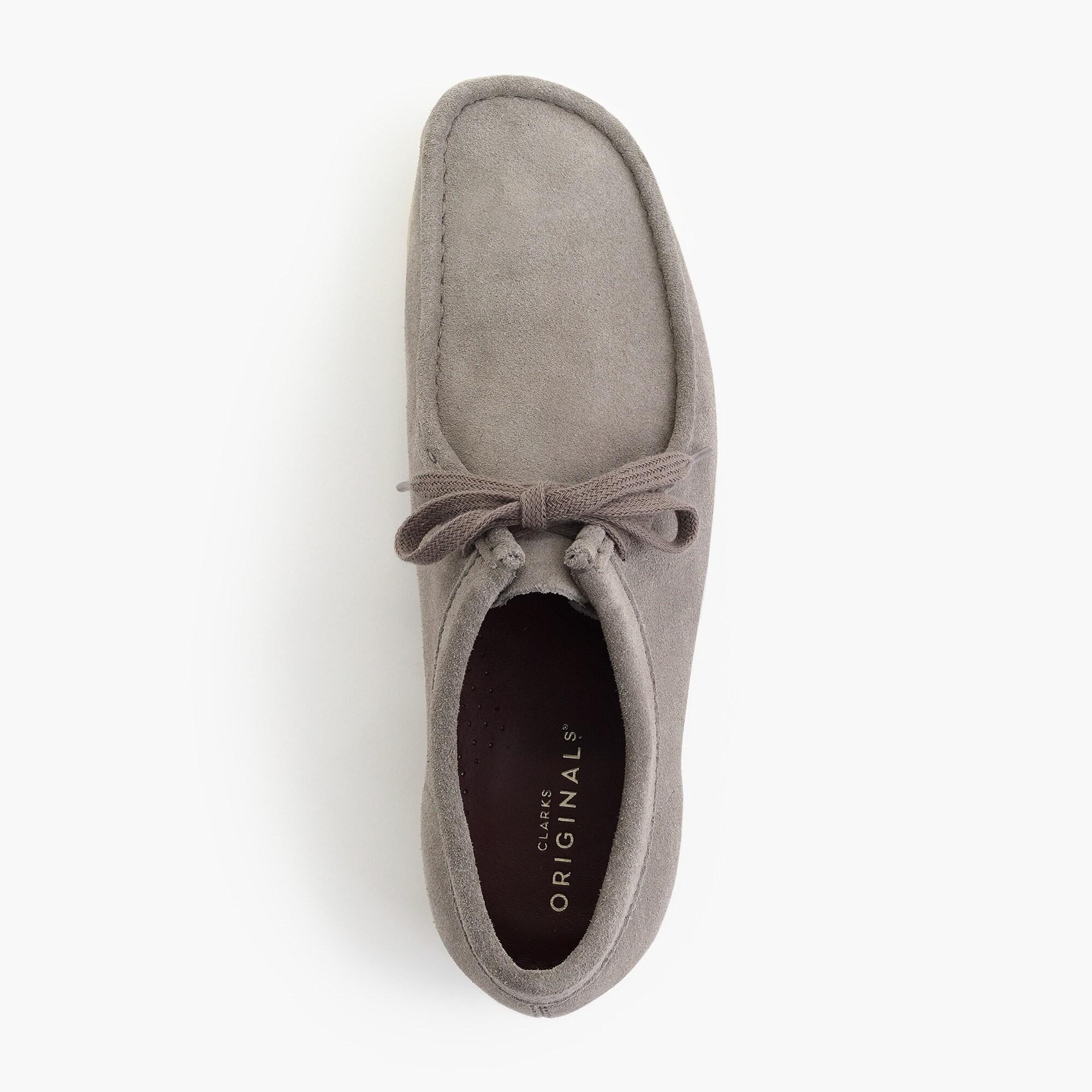 Clarks ® Originals Wallabee® Shoes In Suede in Gray for Men | Lyst