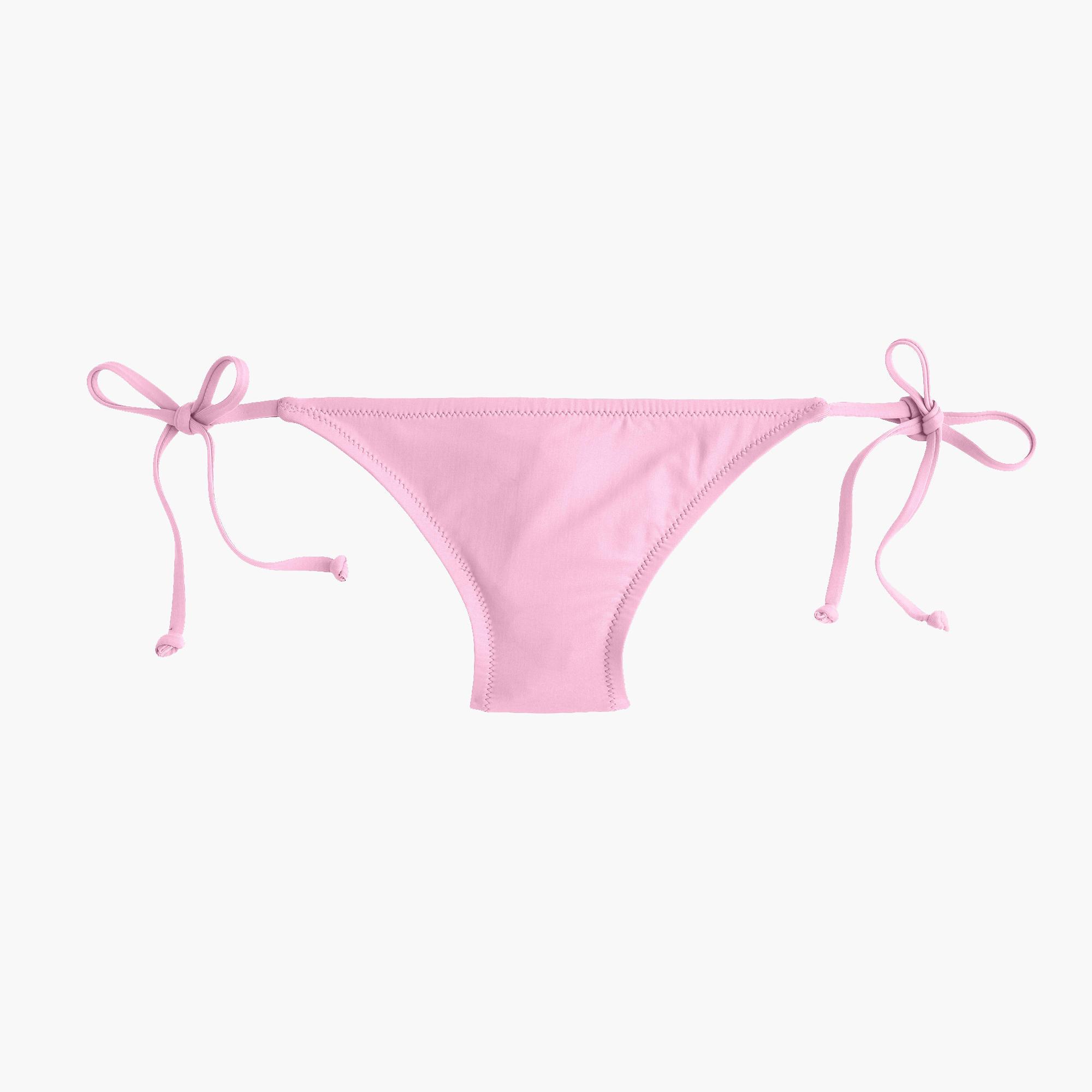 J.crew String Hipster Bikini Bottom in Pink Lyst