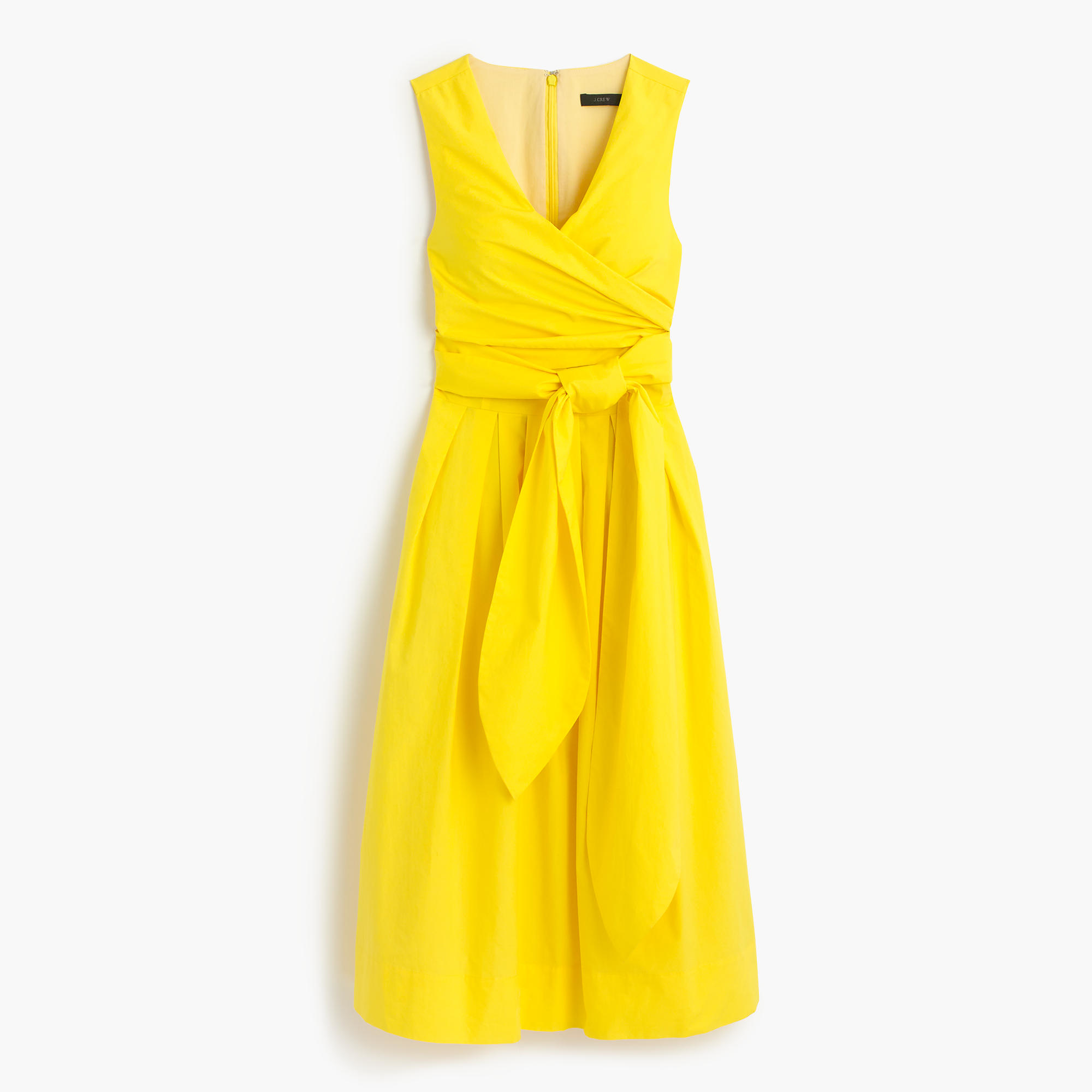 j crew yellow dress