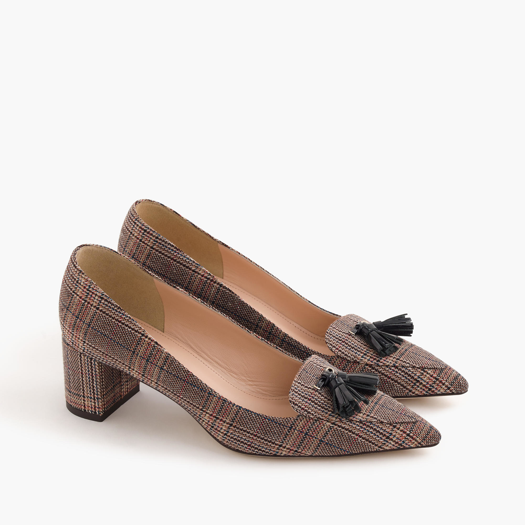 j crew shoes j crew avery heels in tweed lyst j crew shoes j crew avery heels in tweed lyst