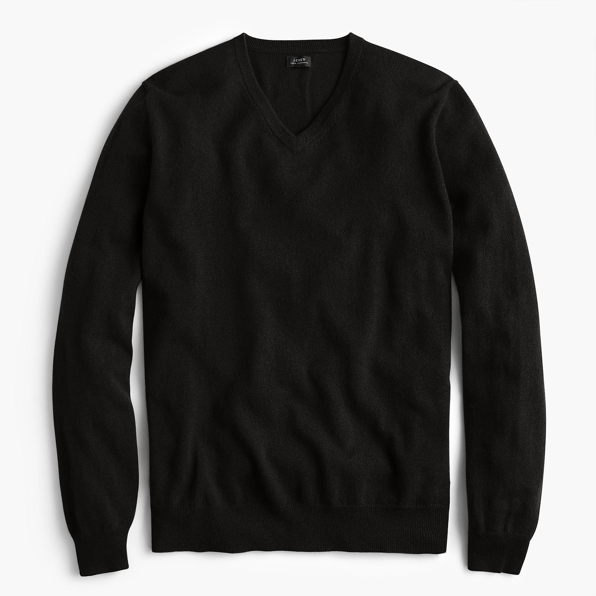 J.Crew Everyday Cashmere Vneck Sweater in Black for Men Lyst