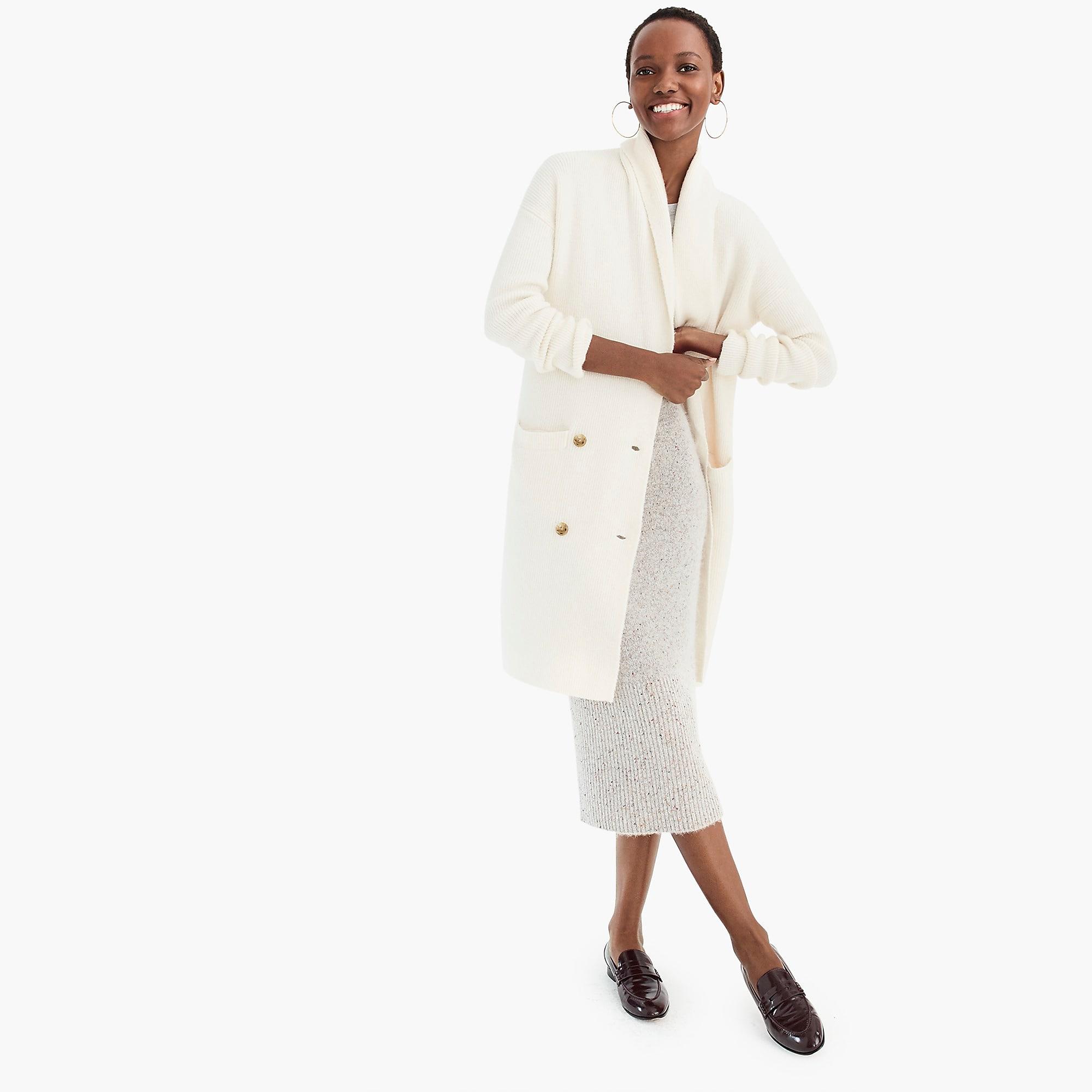 J crew long sweater coat Outlet
