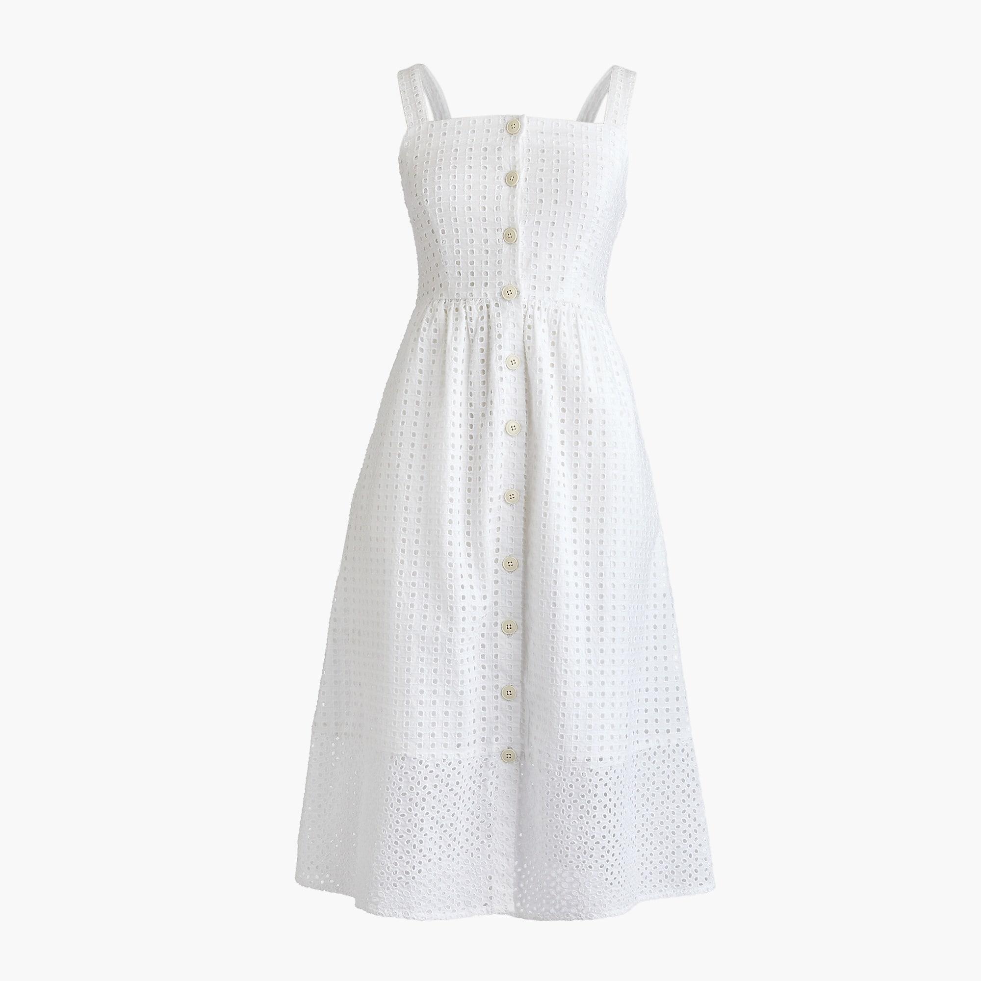 button front sundress