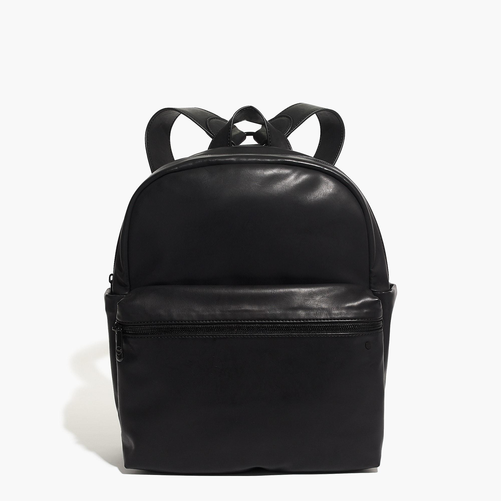 j crew leather backpack