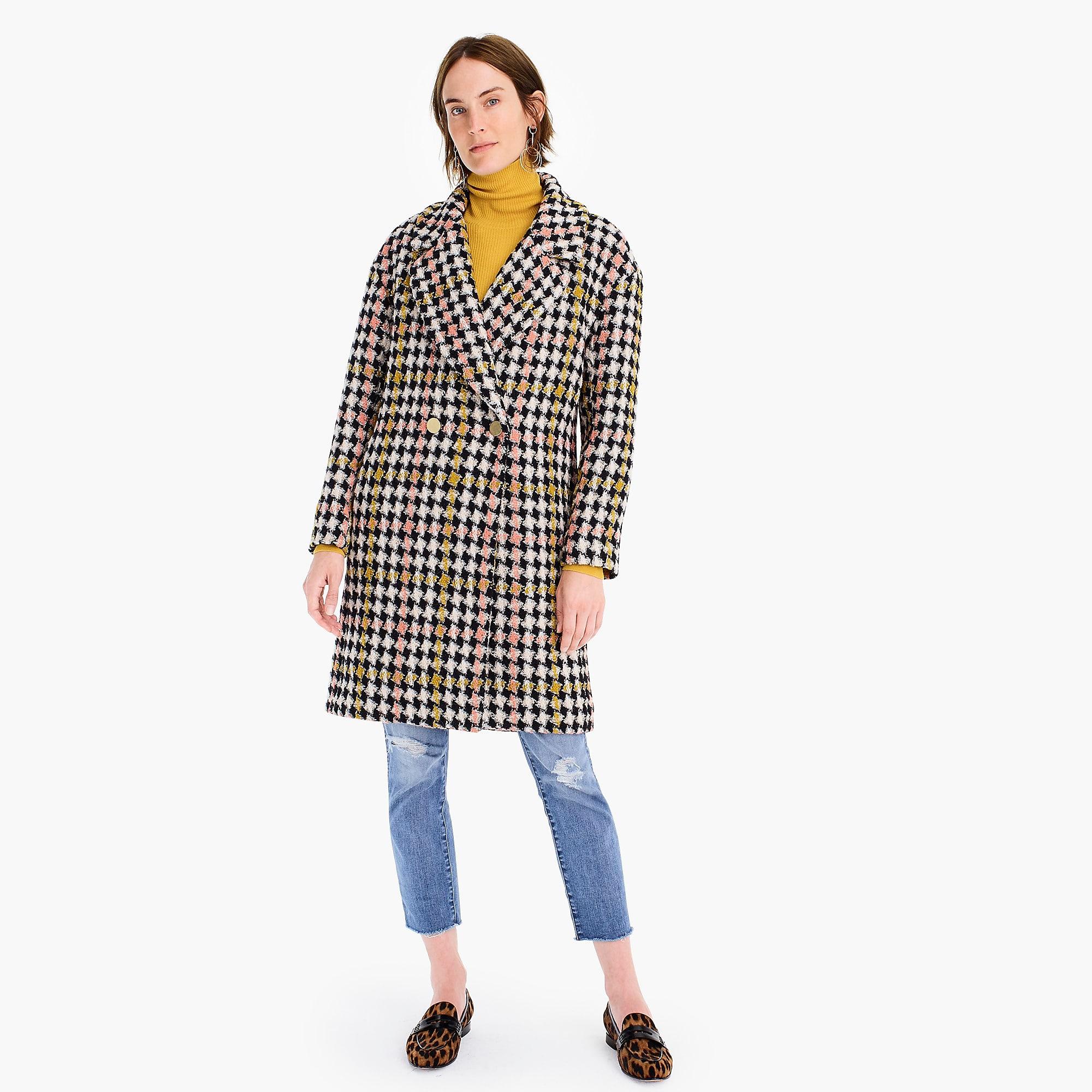 j crew oversized topcoat
