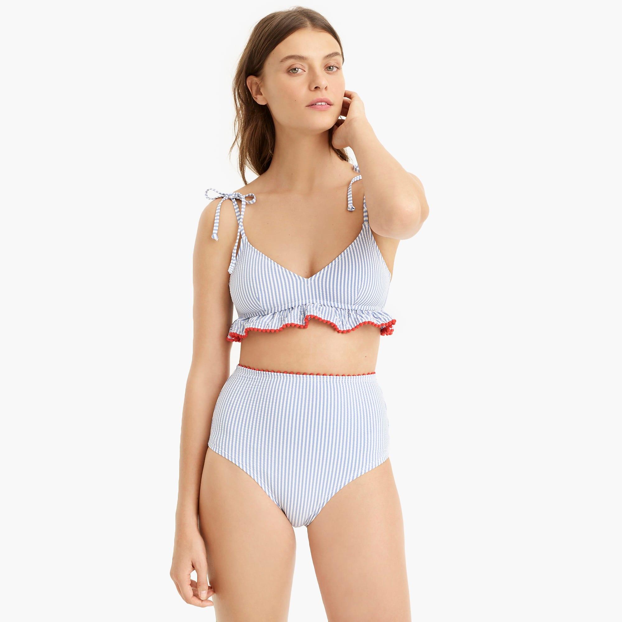 peplum bikini top