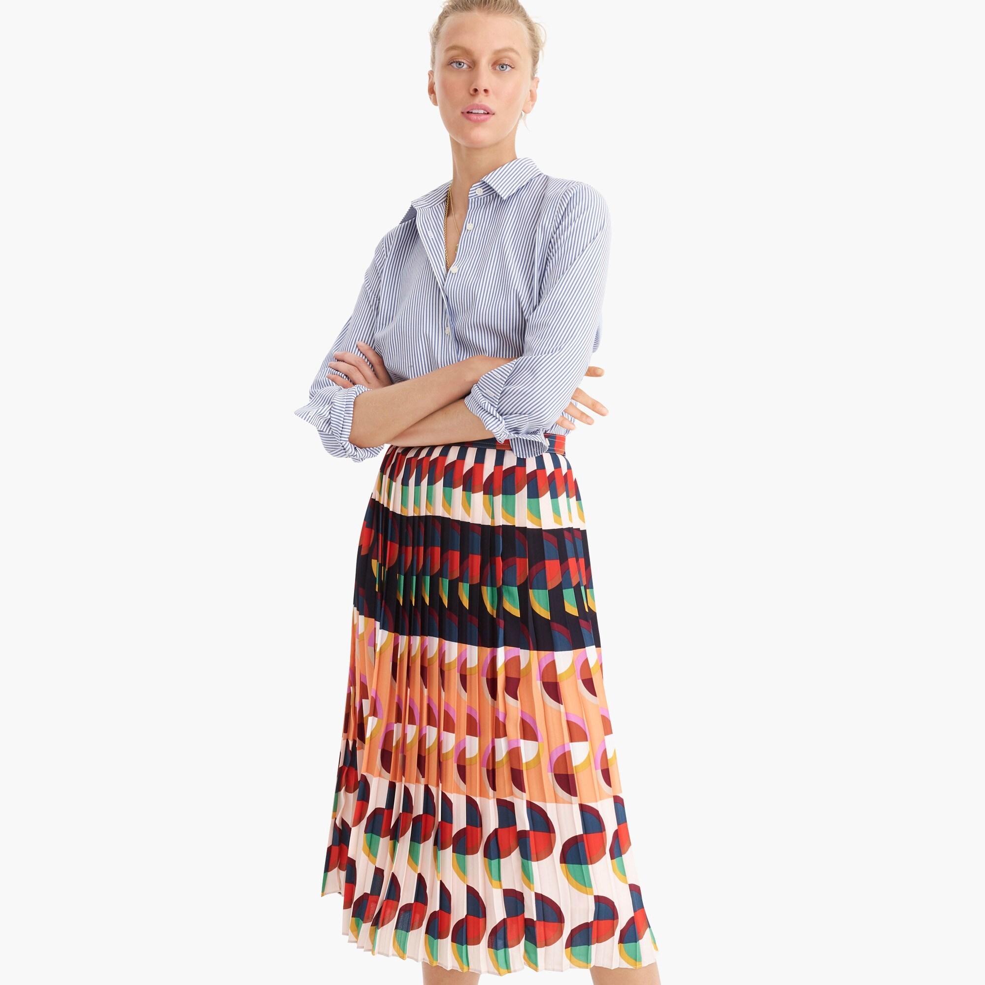 j crew midi skirt