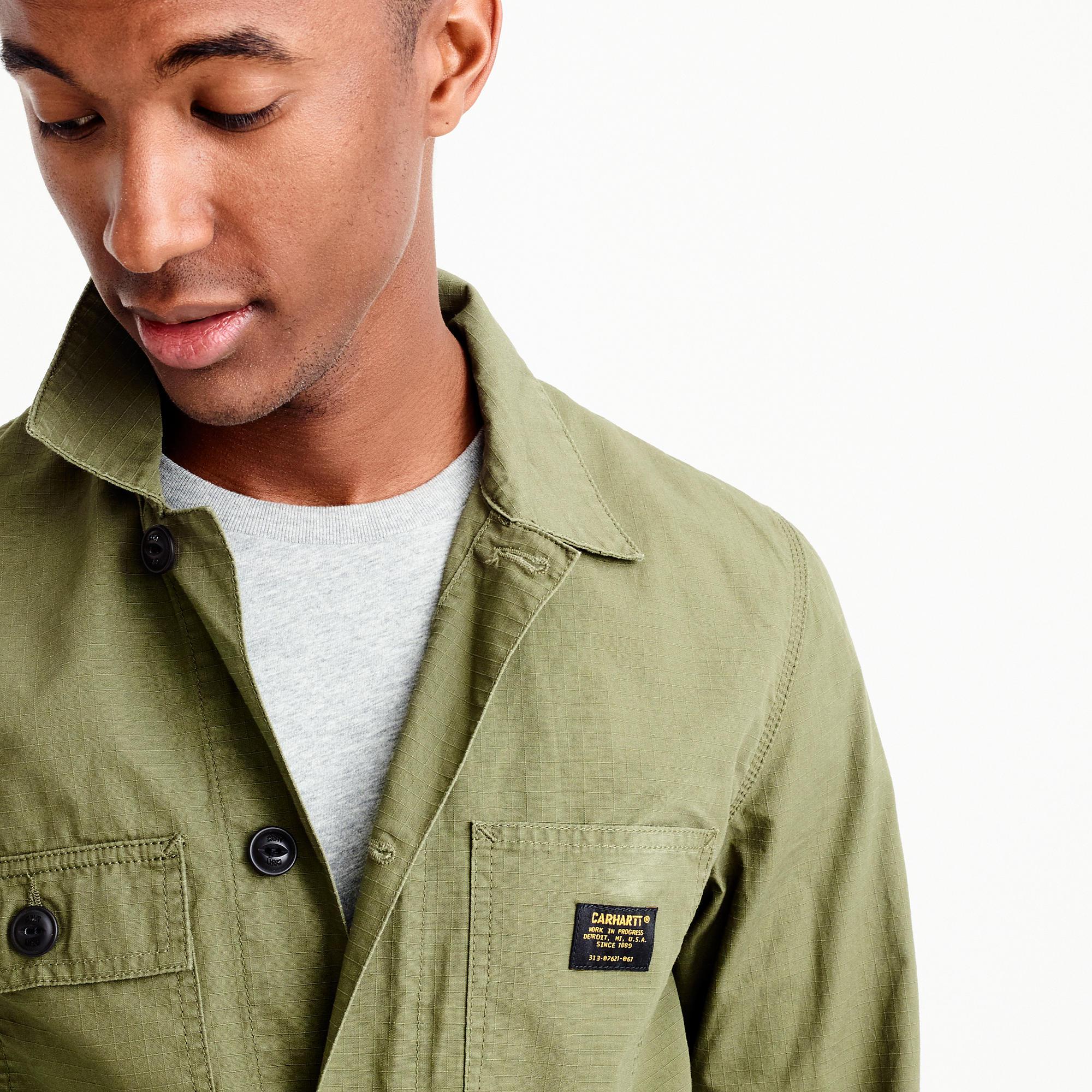 j crew carhartt jacket