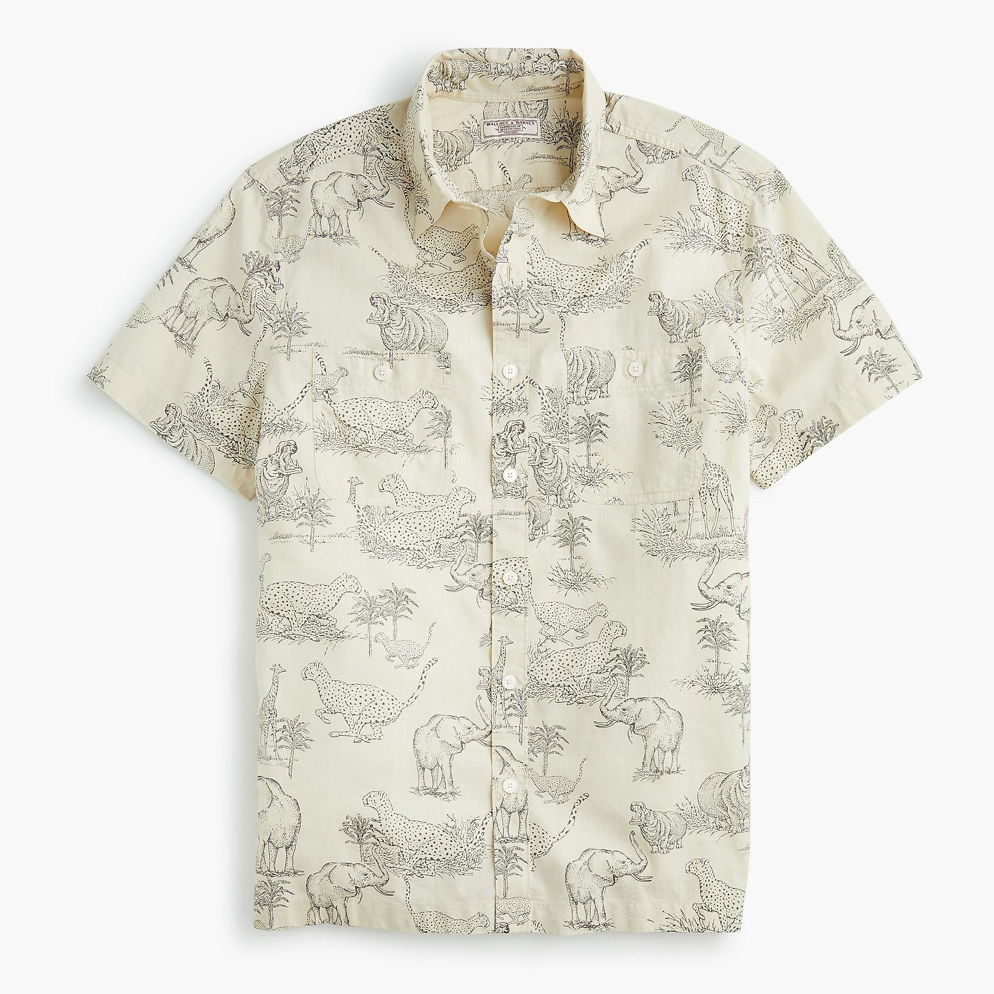 safari field shirt with epaulets