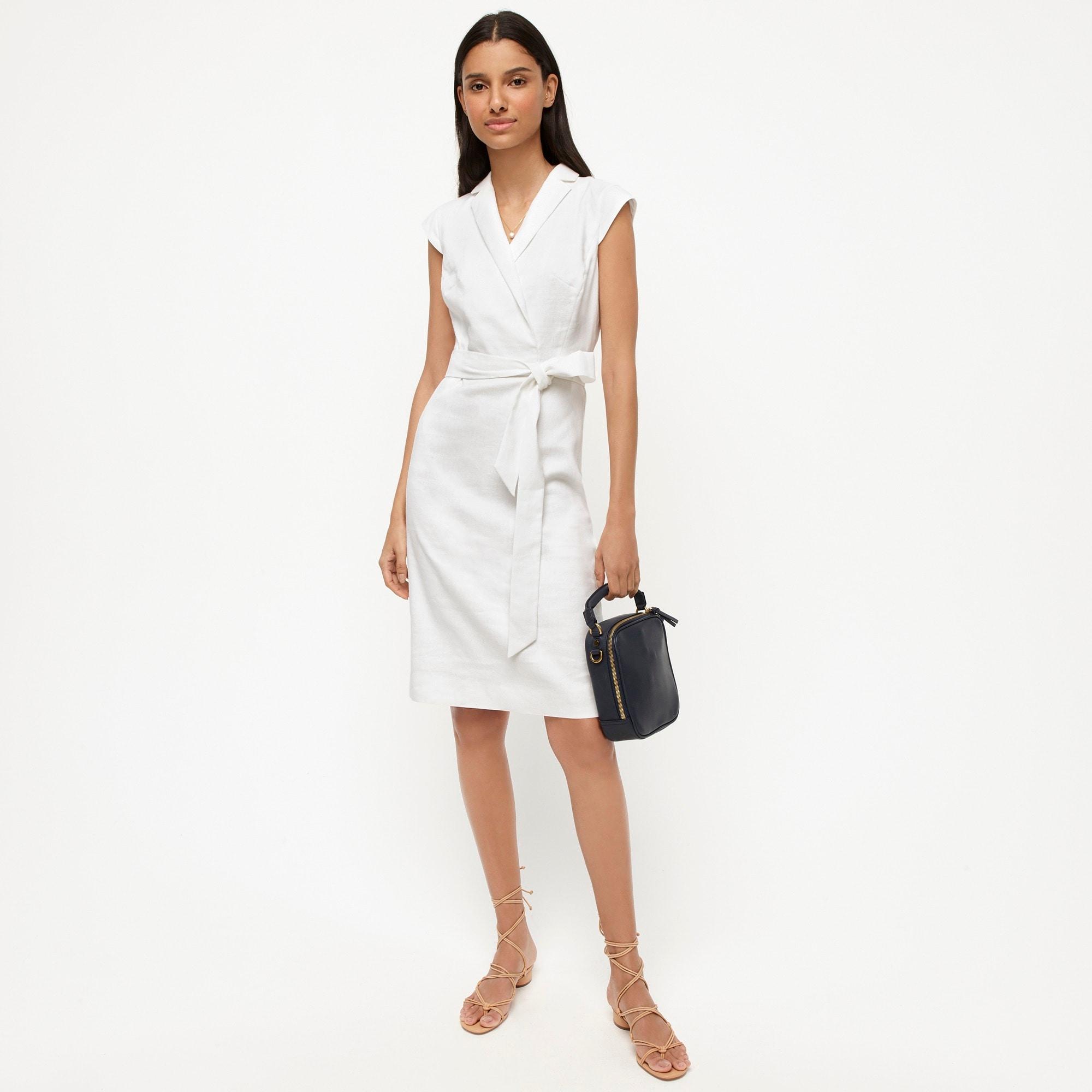 stretch wrap dress