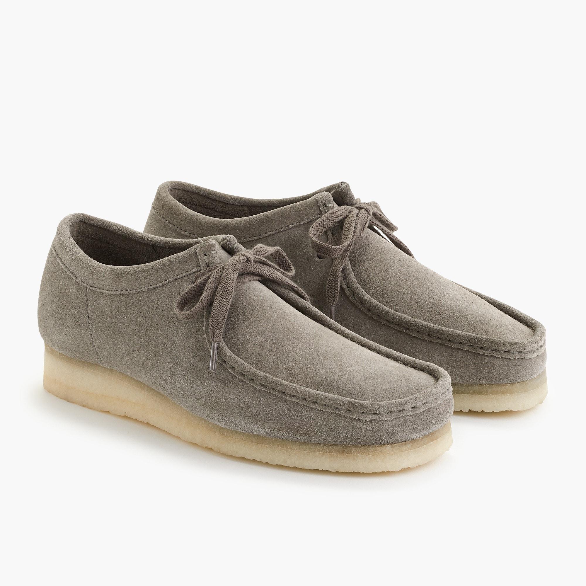 Clarks ® Originals Wallabee® Shoes In Suede in Grey Suede (Gray) for Men |  Lyst